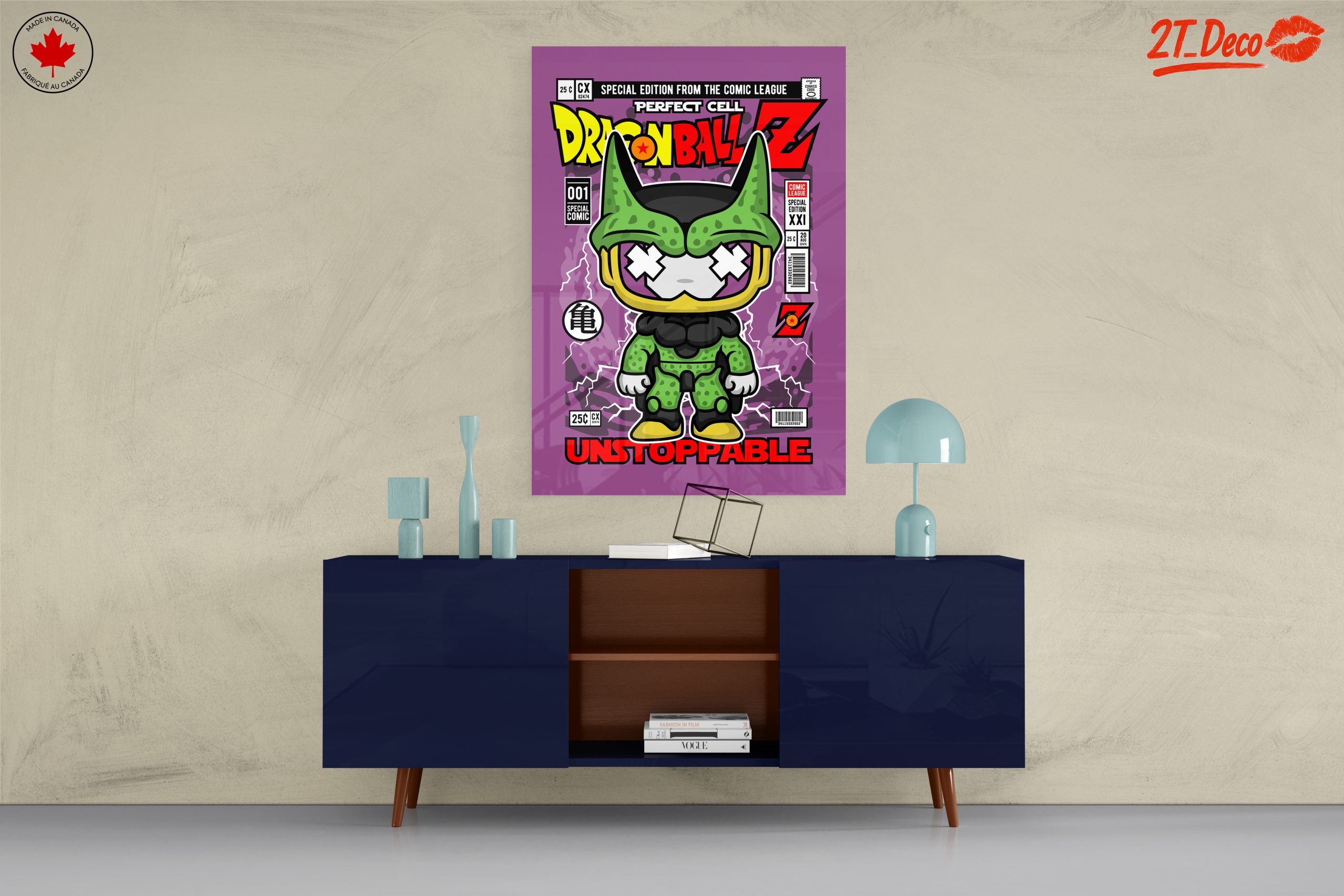 Perfect Cell from Dragon Ball Z Art - Image 8