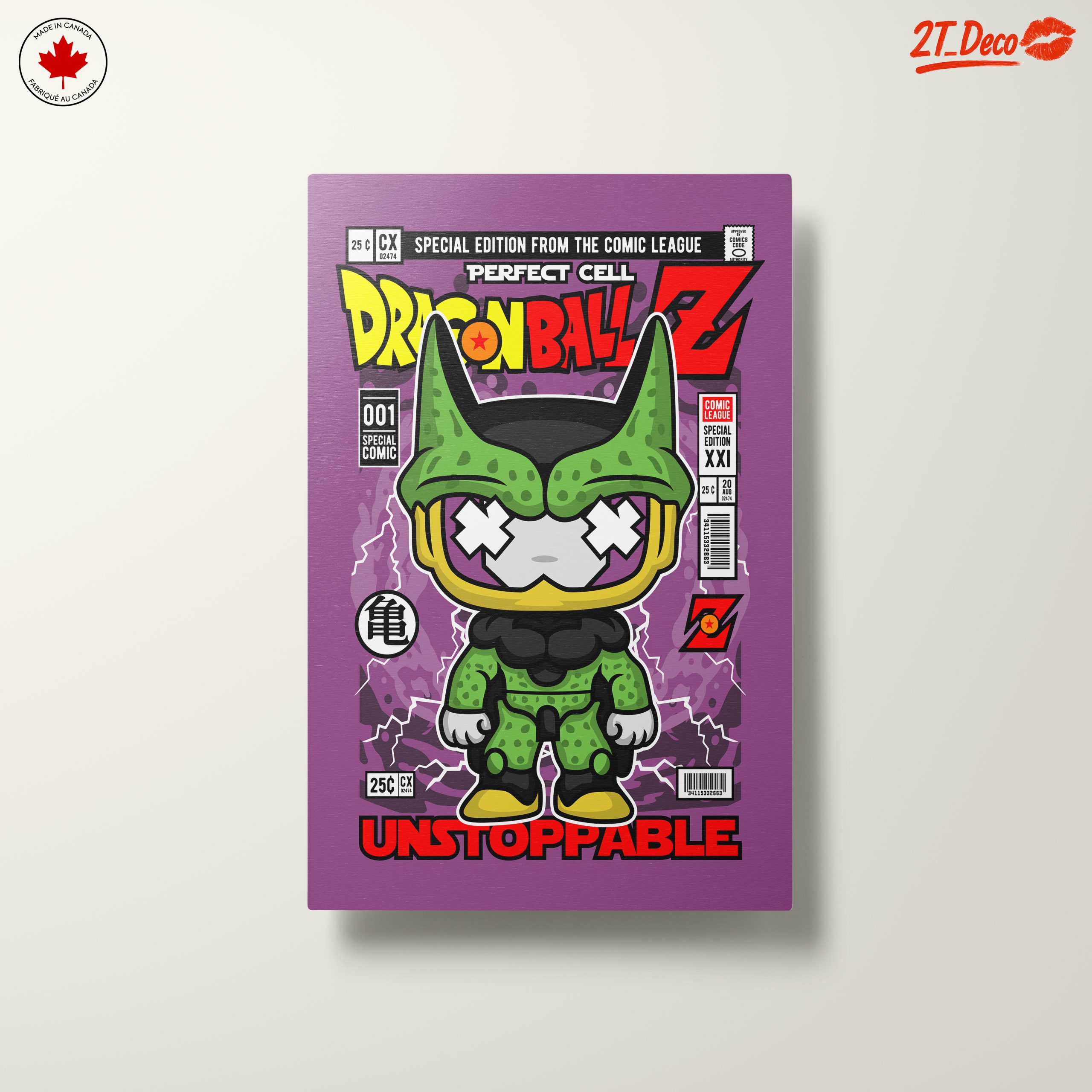 Perfect Cell from Dragon Ball Z Art - Image 10