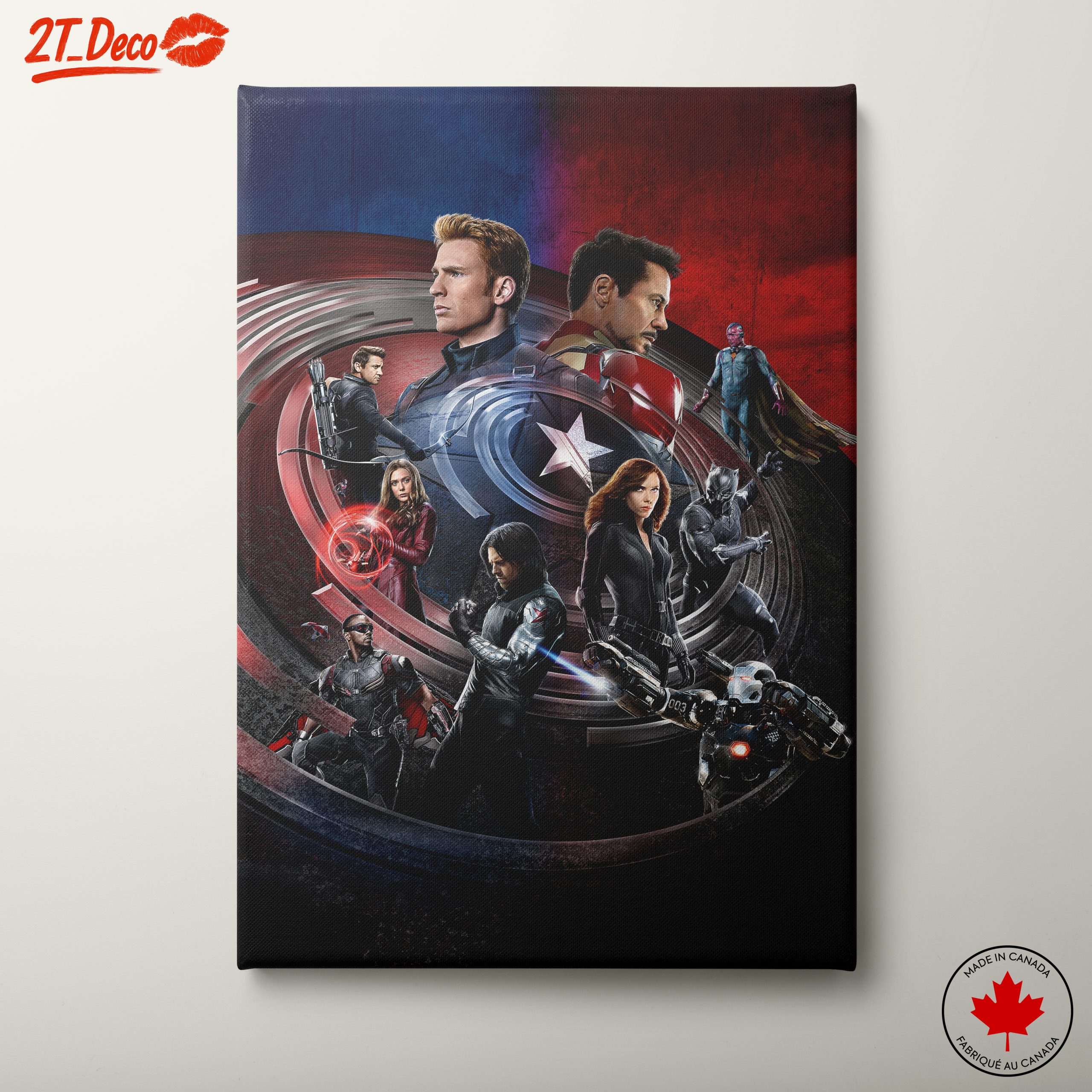 Marvel Avengers Team Battle Art