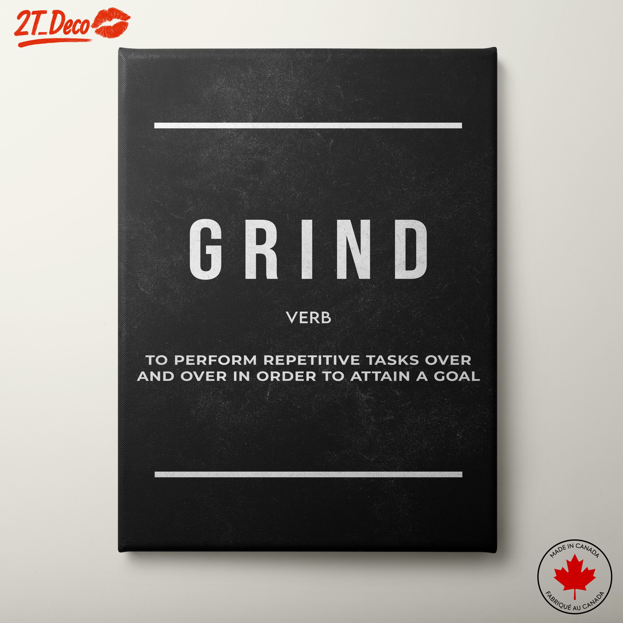 Motivational Quote Art for Your Space