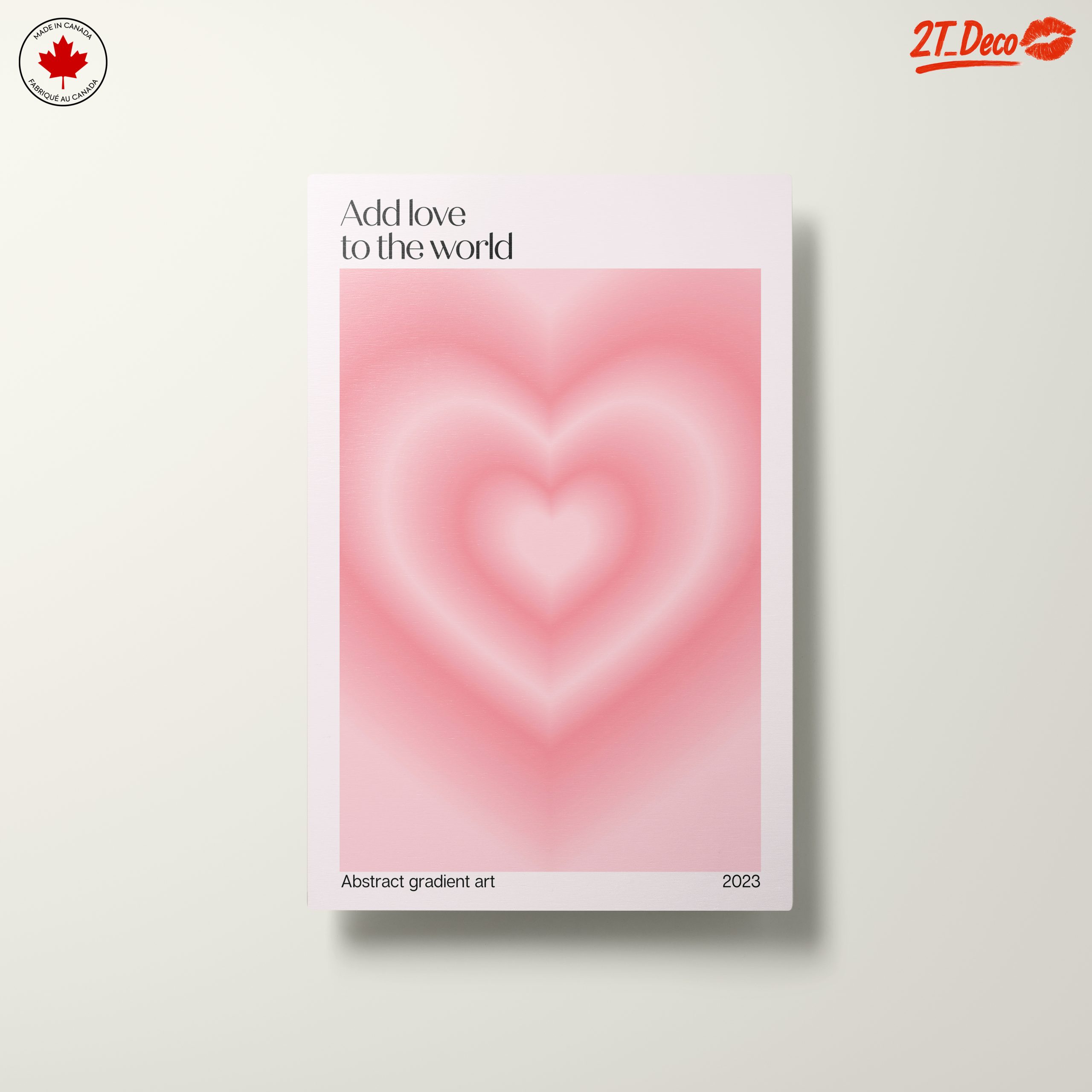 Add Love To The World Abstract Art - Image 10