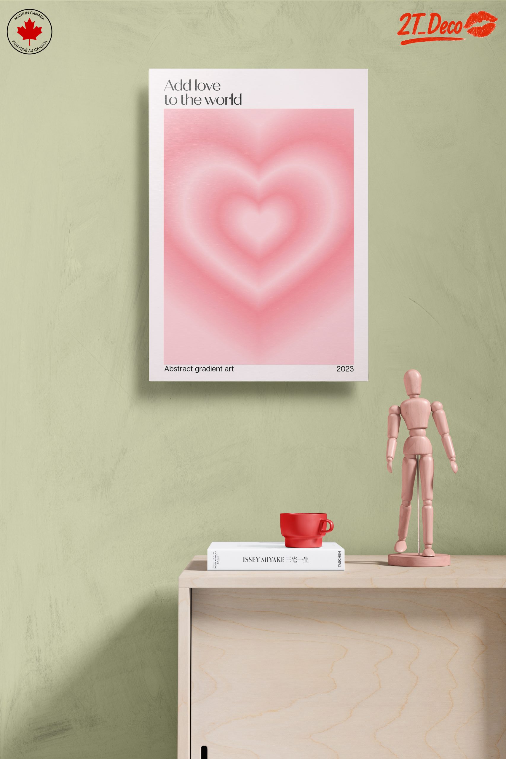 Add Love To The World Abstract Art - Image 14