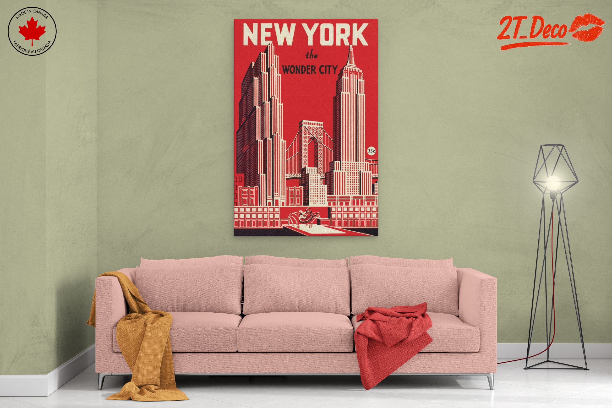 New York The Wonder City Art - Image 2