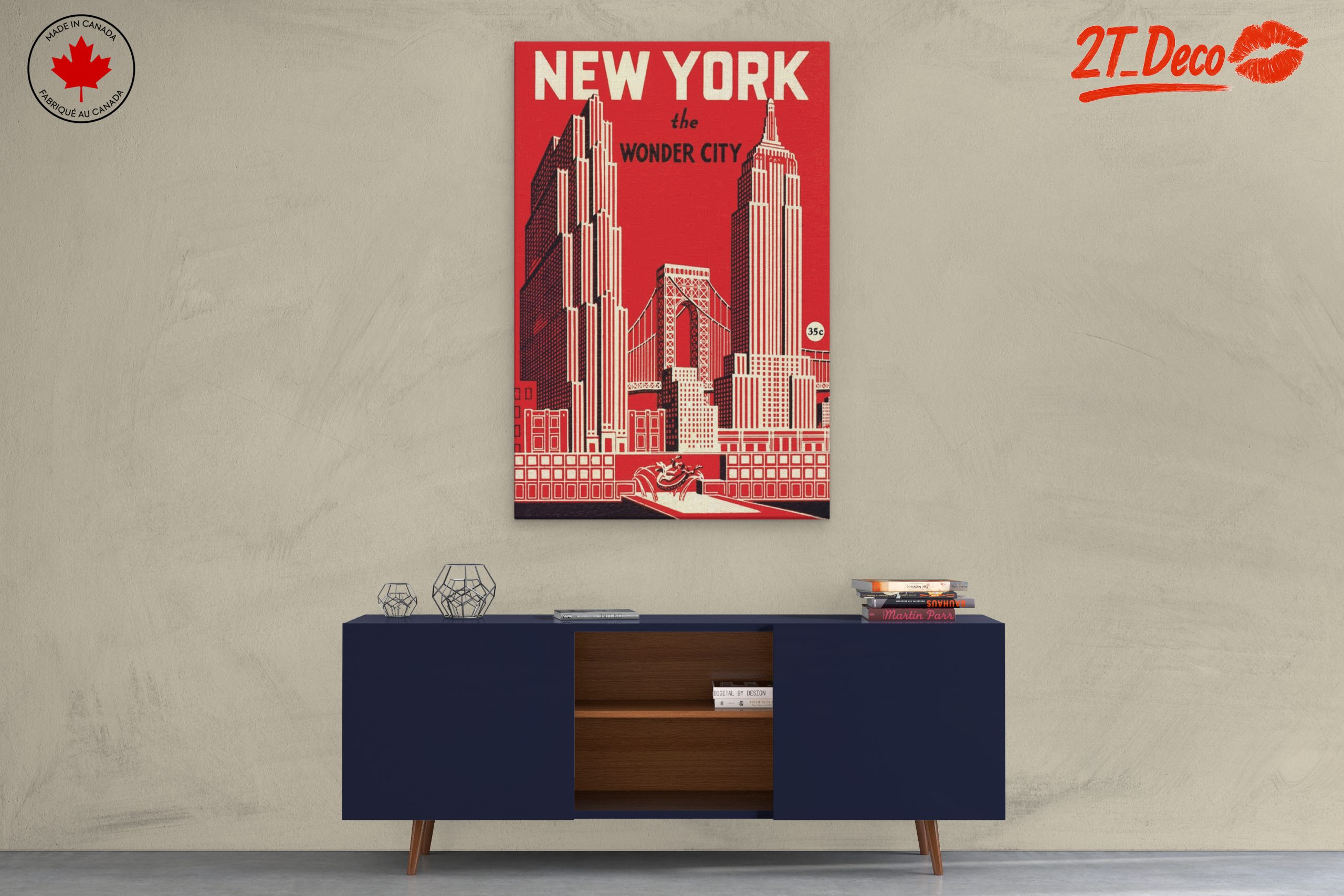 New York The Wonder City Art - Image 3