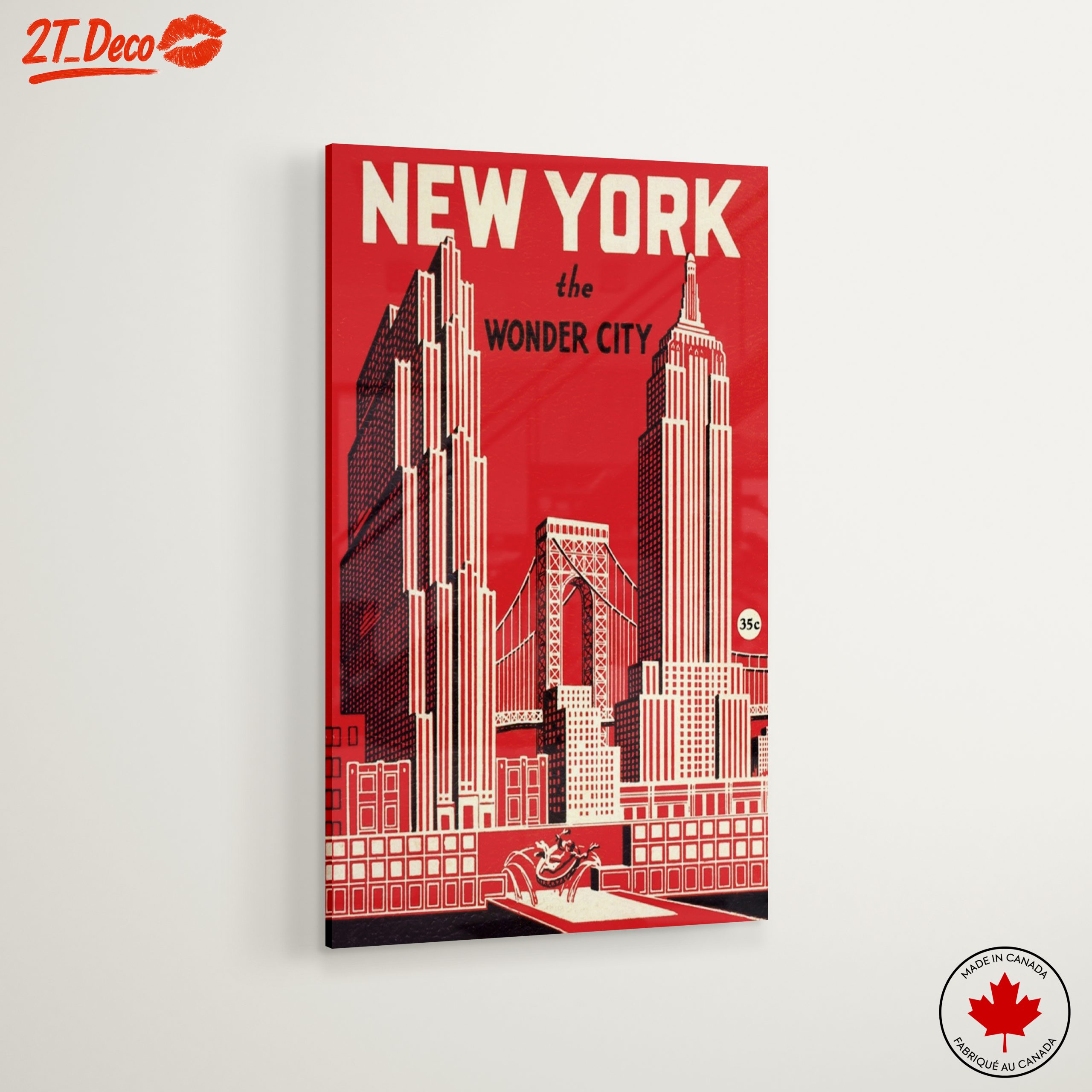New York The Wonder City Art - Image 6