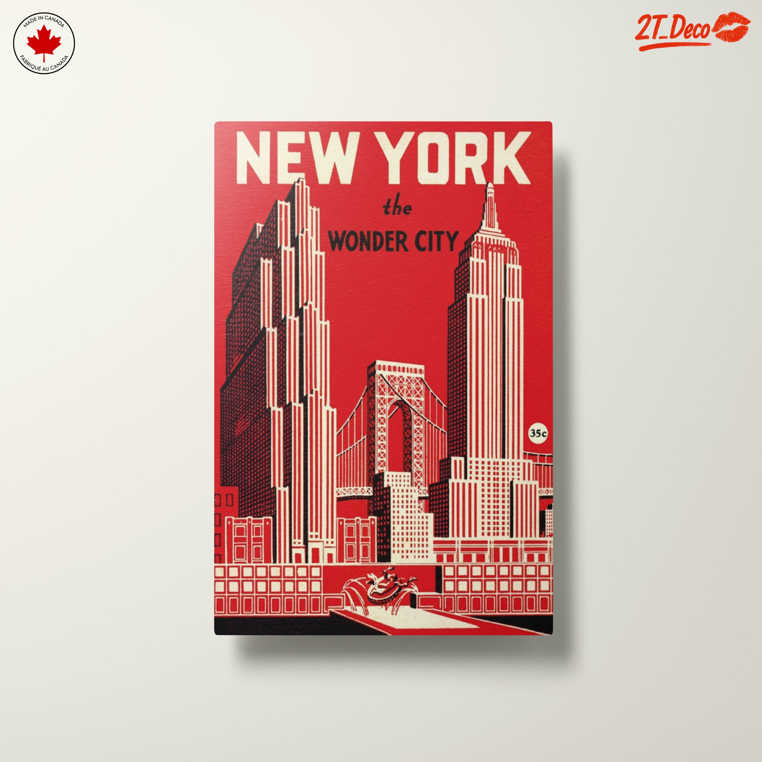 New York The Wonder City Art - Image 10