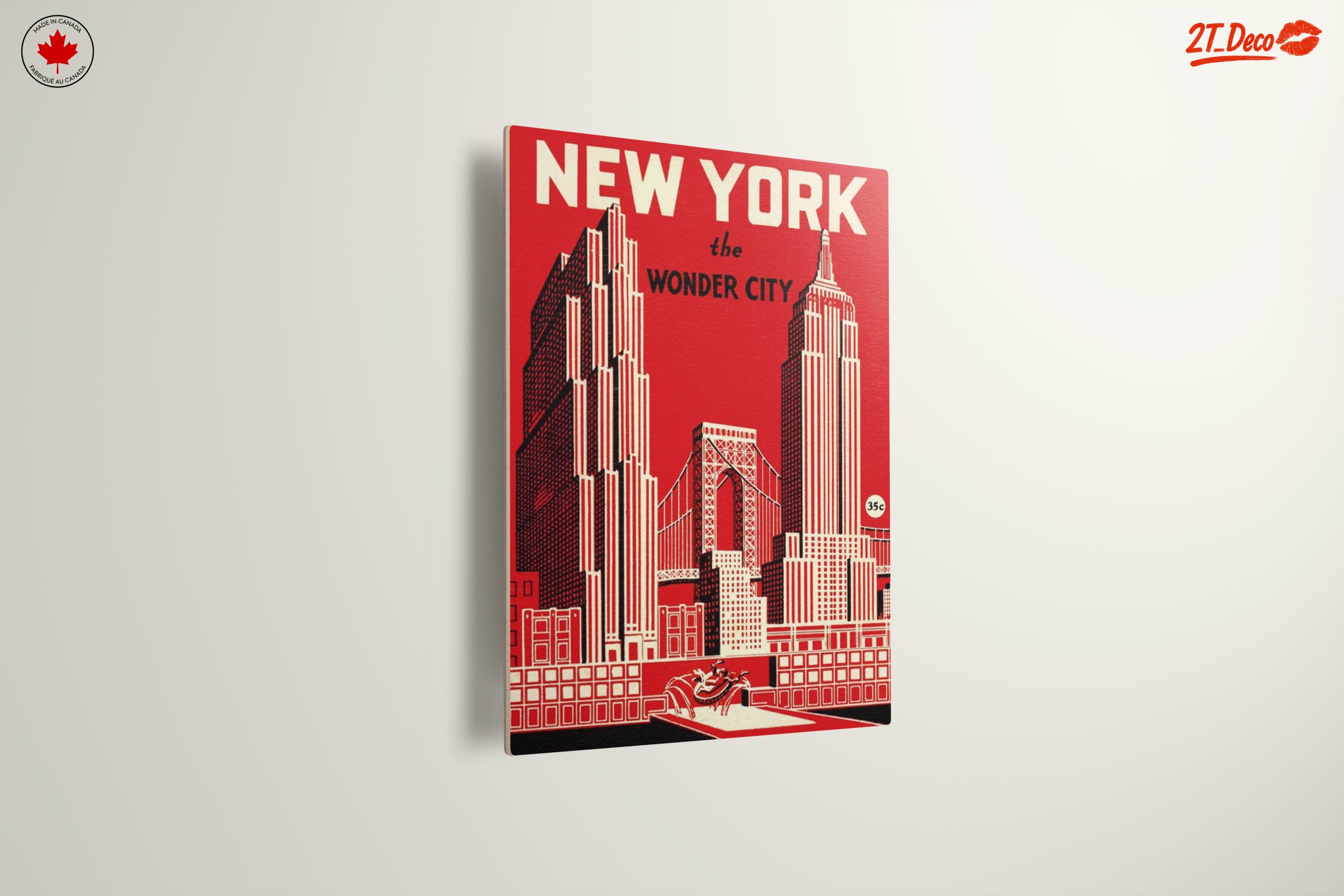 New York The Wonder City Art - Image 13