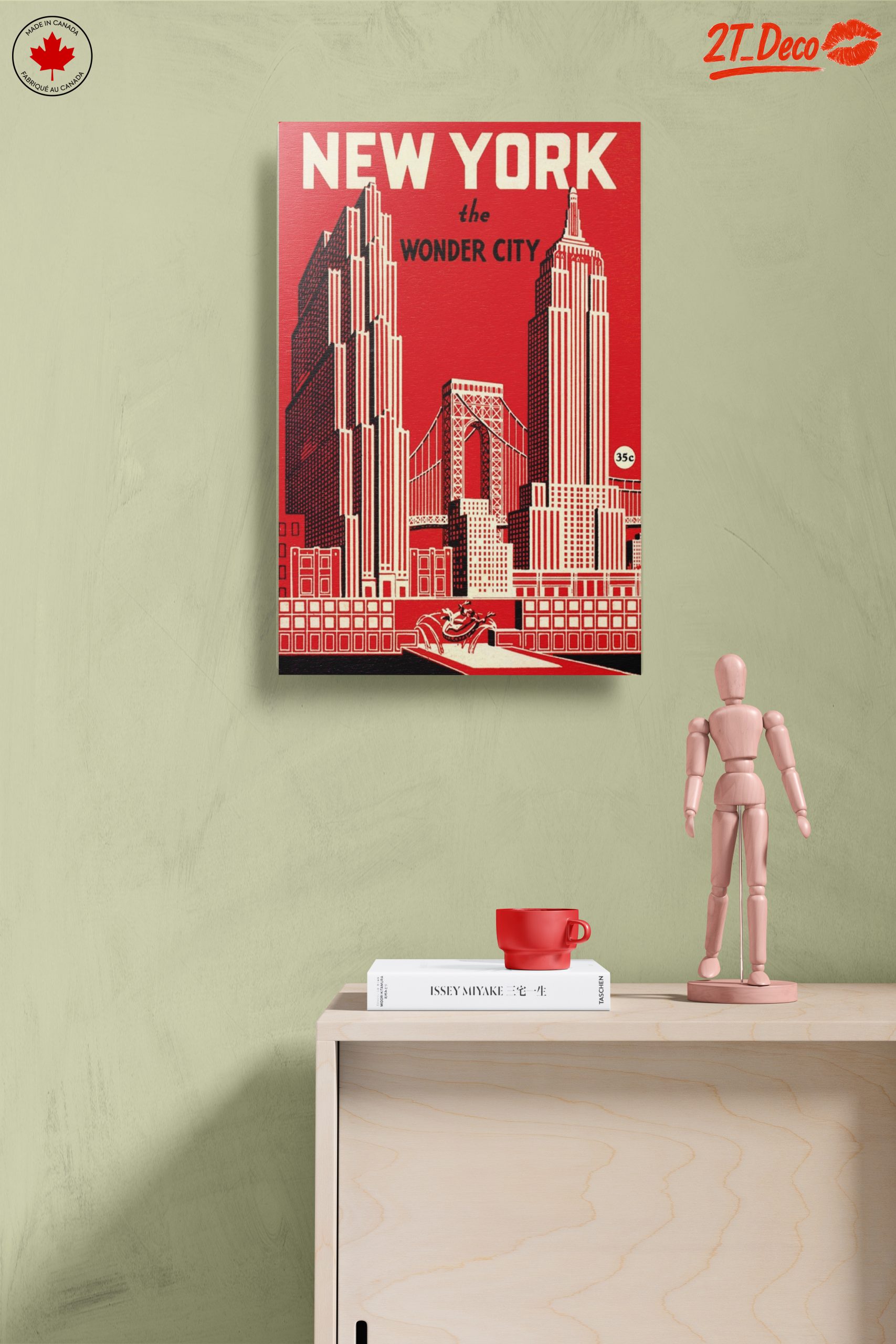 New York The Wonder City Art - Image 14