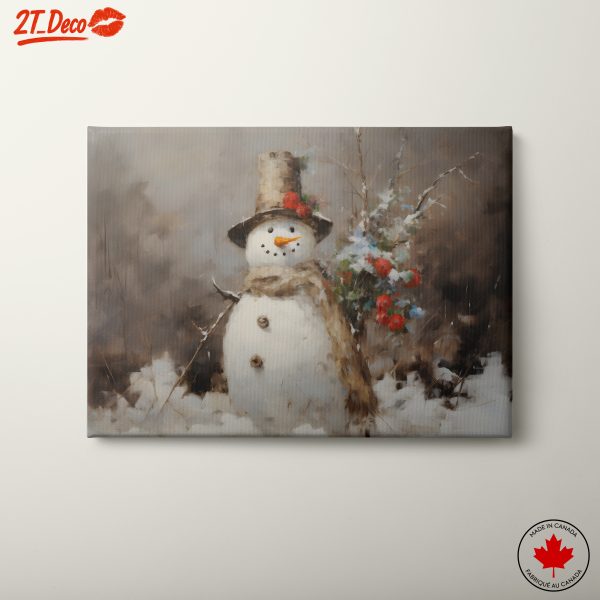 Charming Winter Snowman Decor