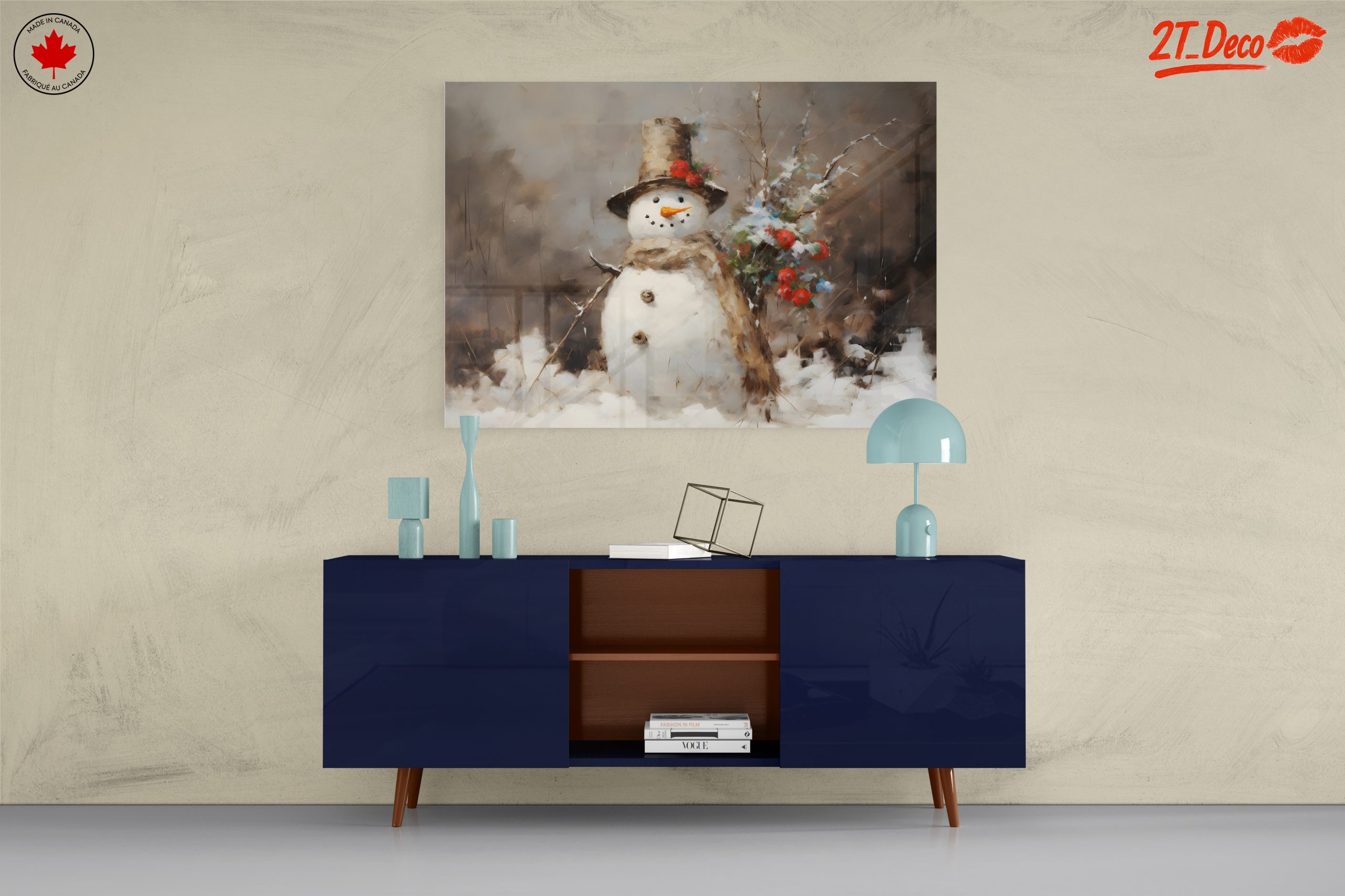 Charming Winter Snowman Decor - Image 8