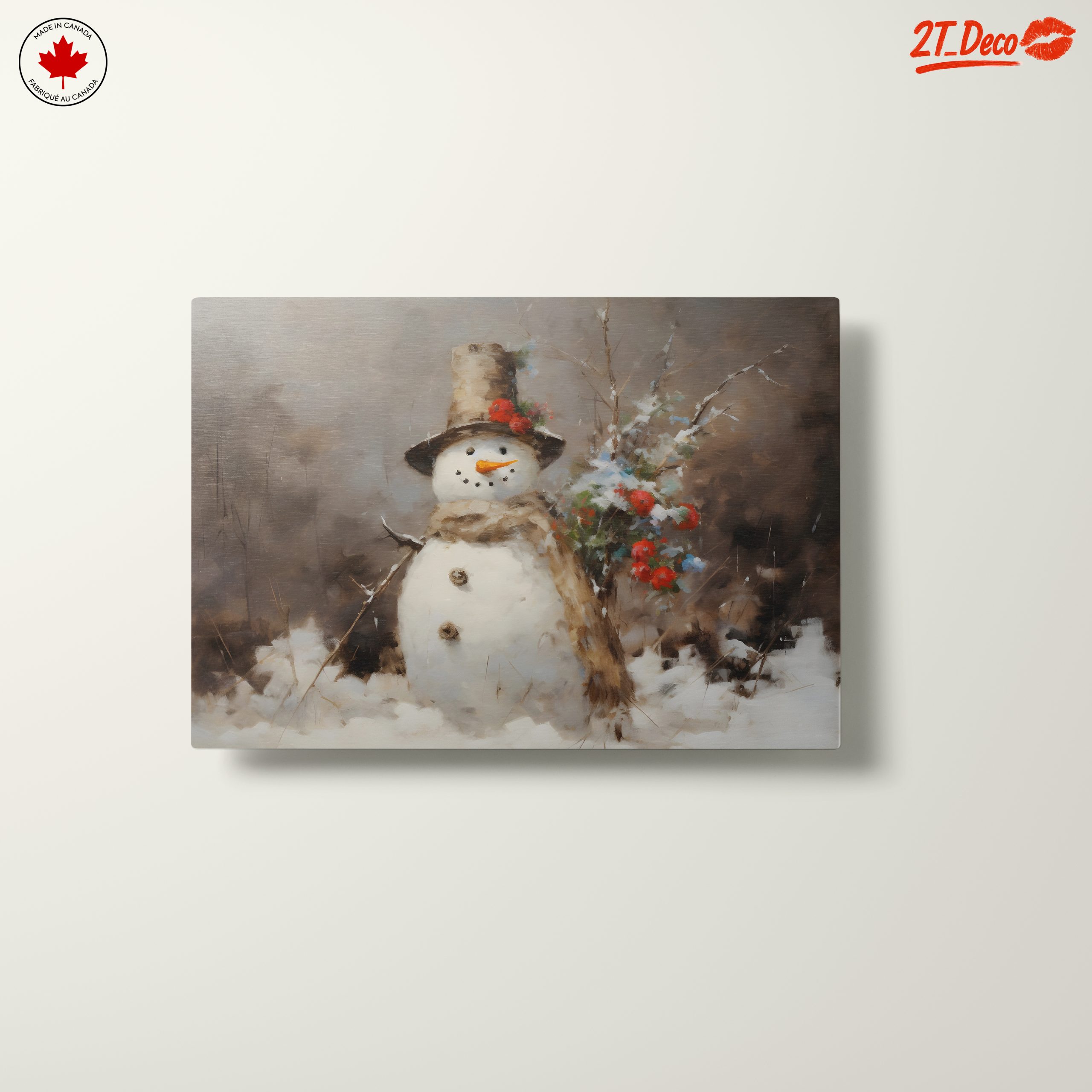Charming Winter Snowman Decor - Image 10