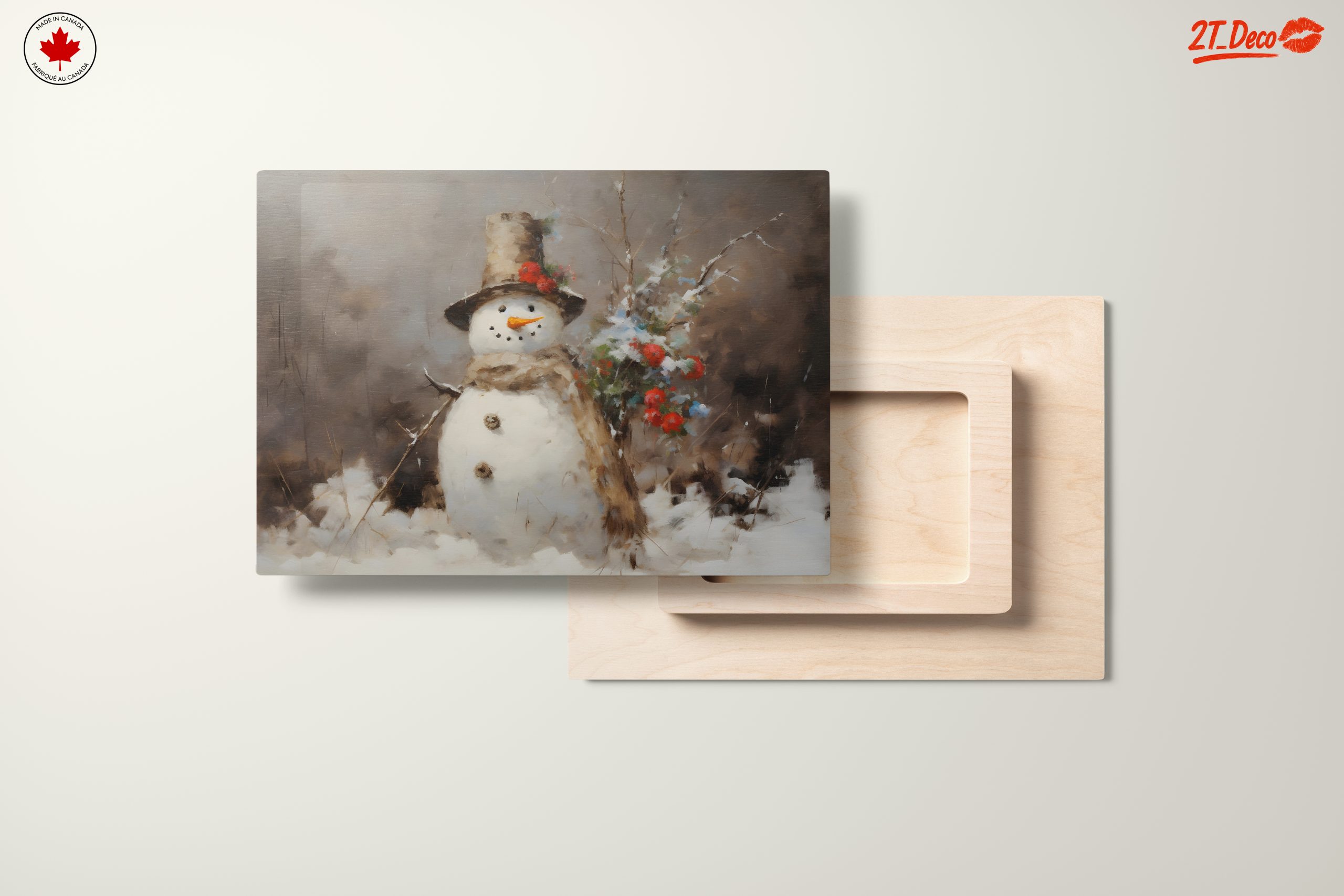 Charming Winter Snowman Decor - Image 11