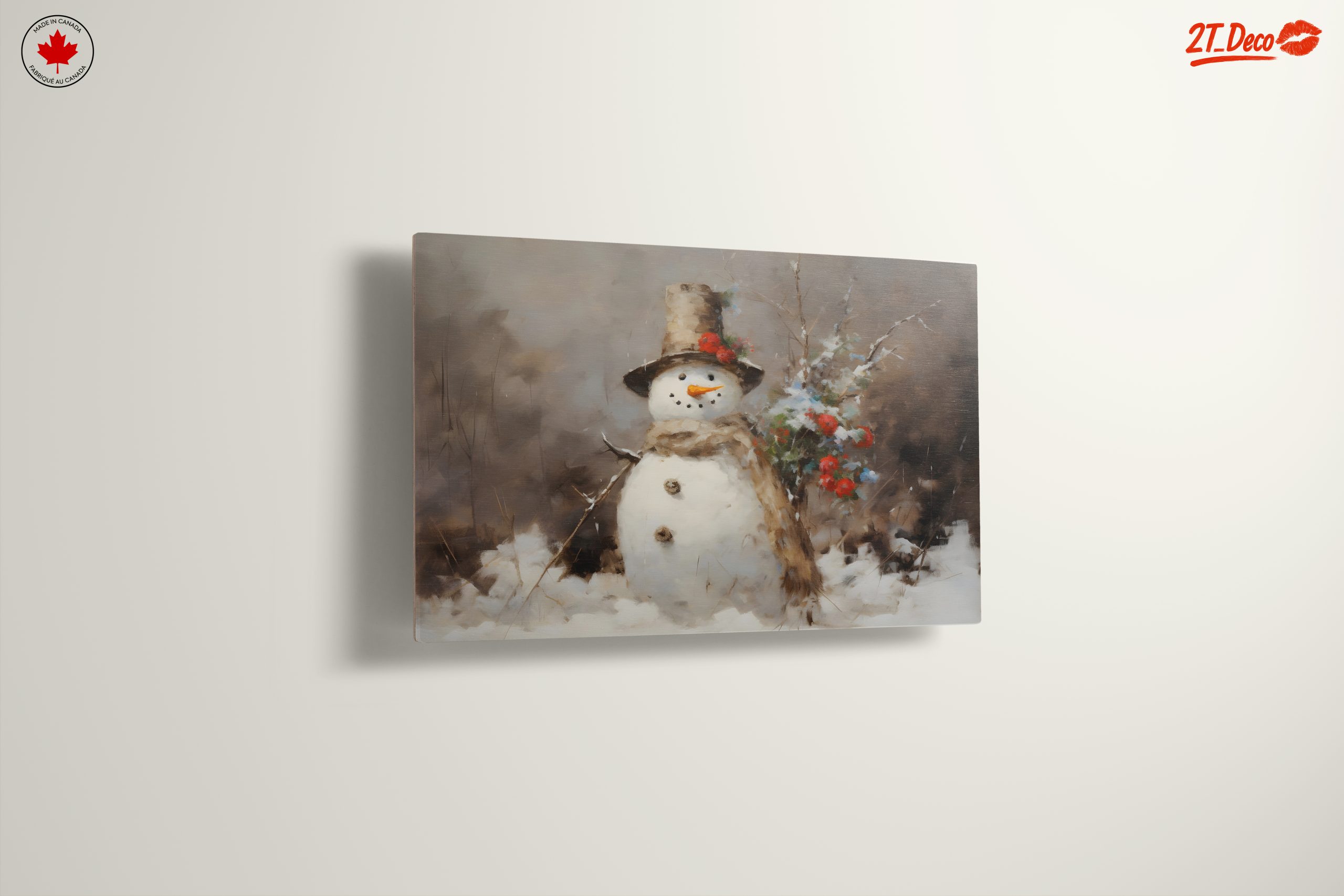 Charming Winter Snowman Decor - Image 13