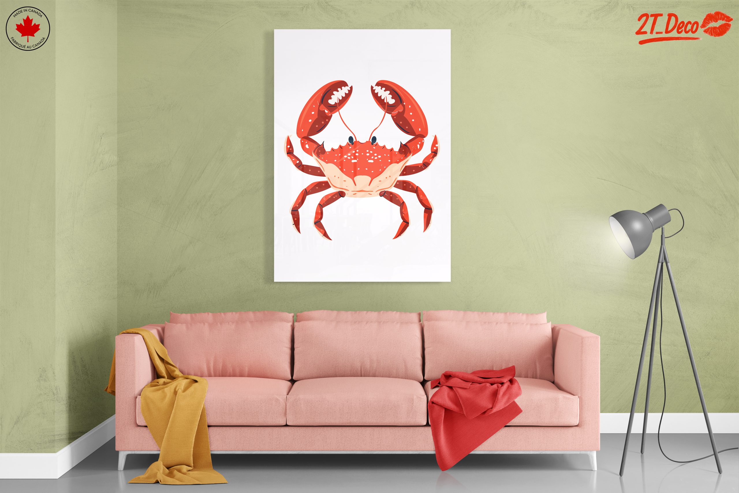 Colorful Crab Illustration in Playful Style - Image 7