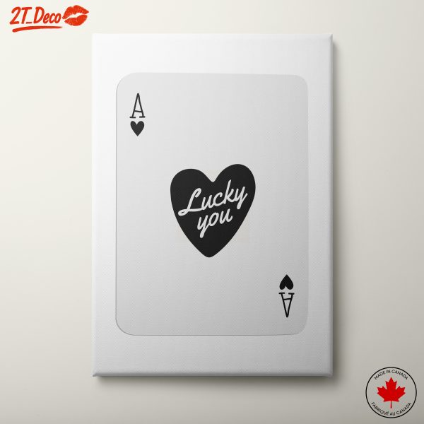 Ace of Hearts Playing Card Art 14
