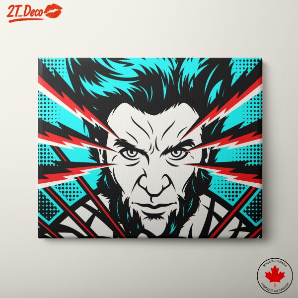 Wolverine Pop Art Character Design