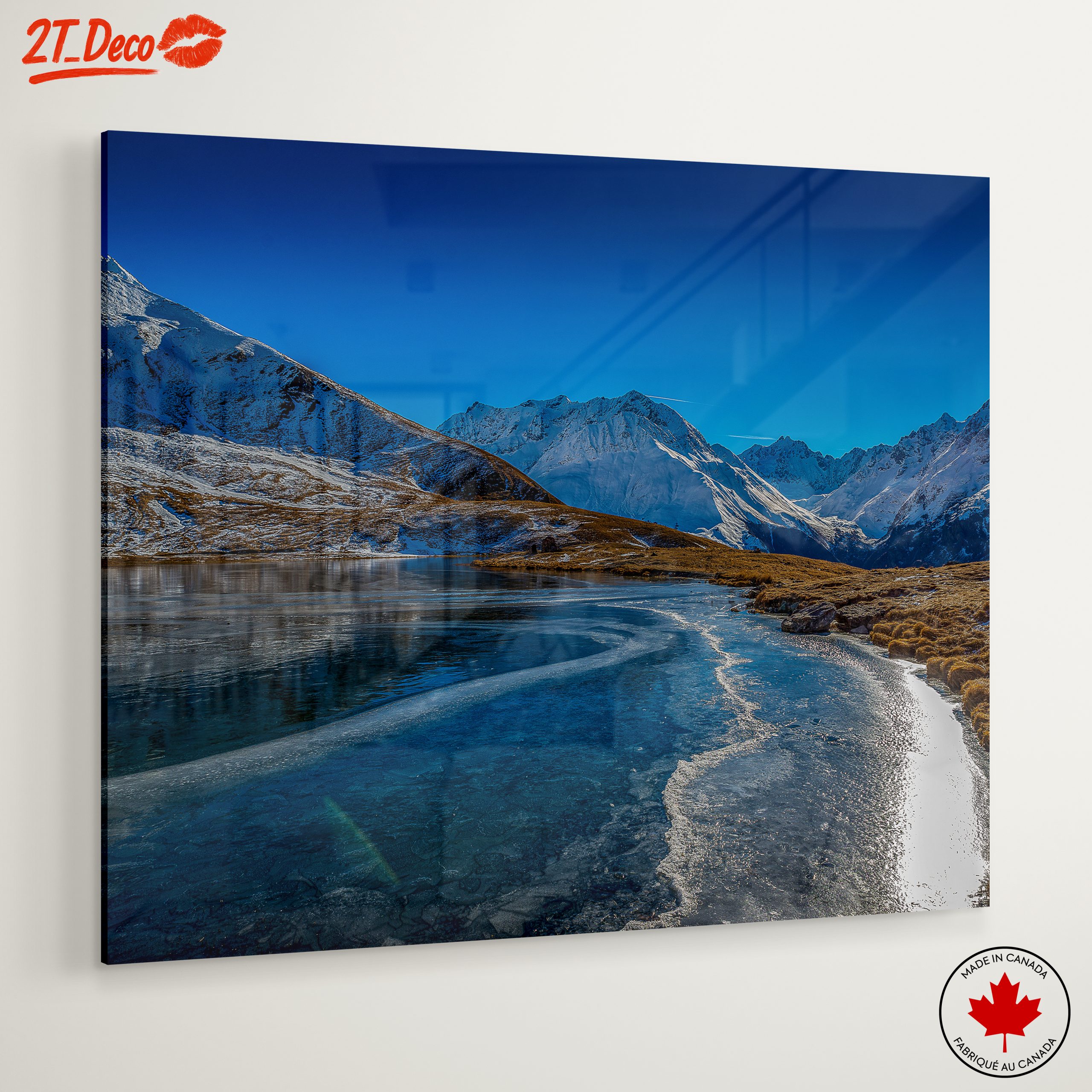 Serene Mountain Landscape Reflection - Image 6