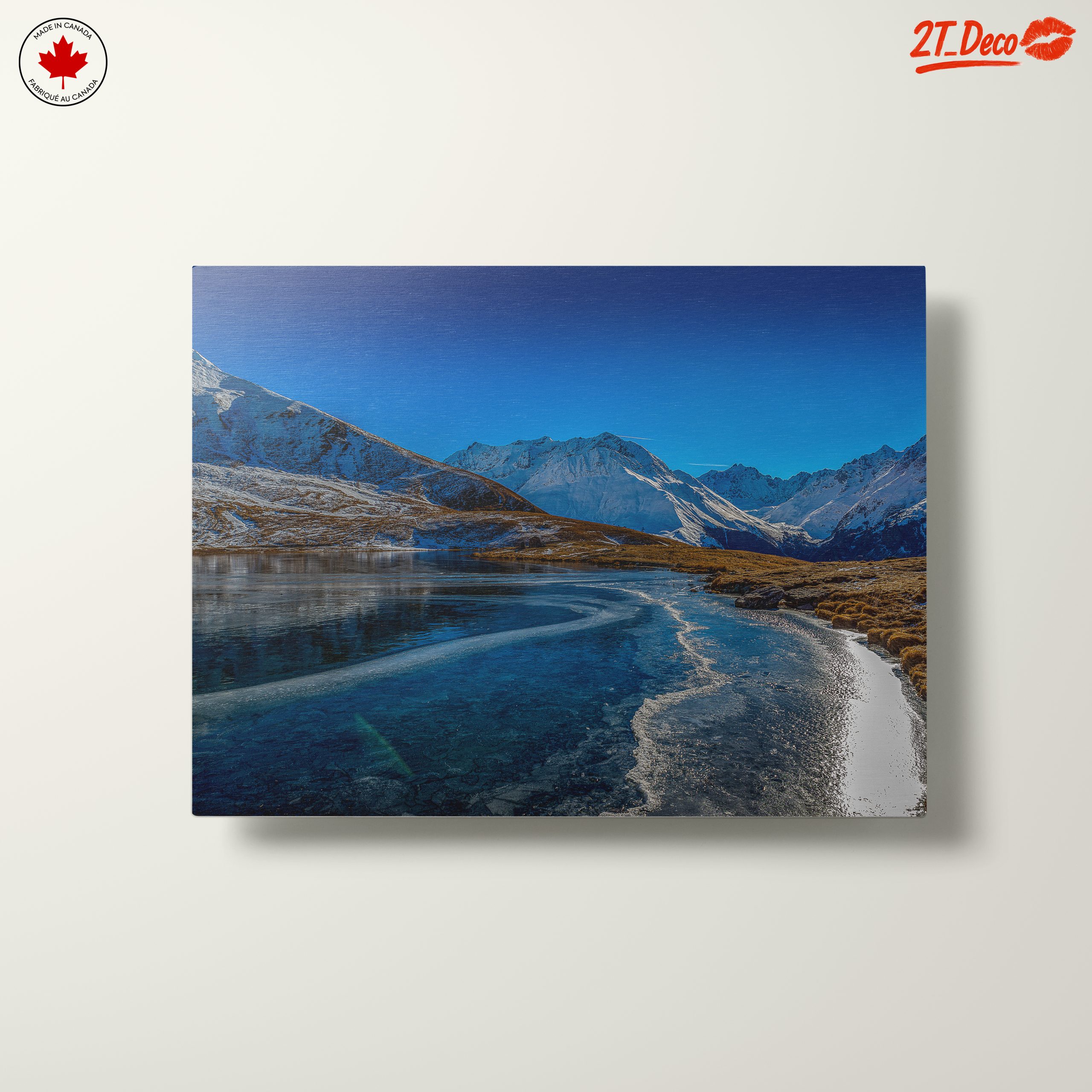 Serene Mountain Landscape Reflection - Image 10