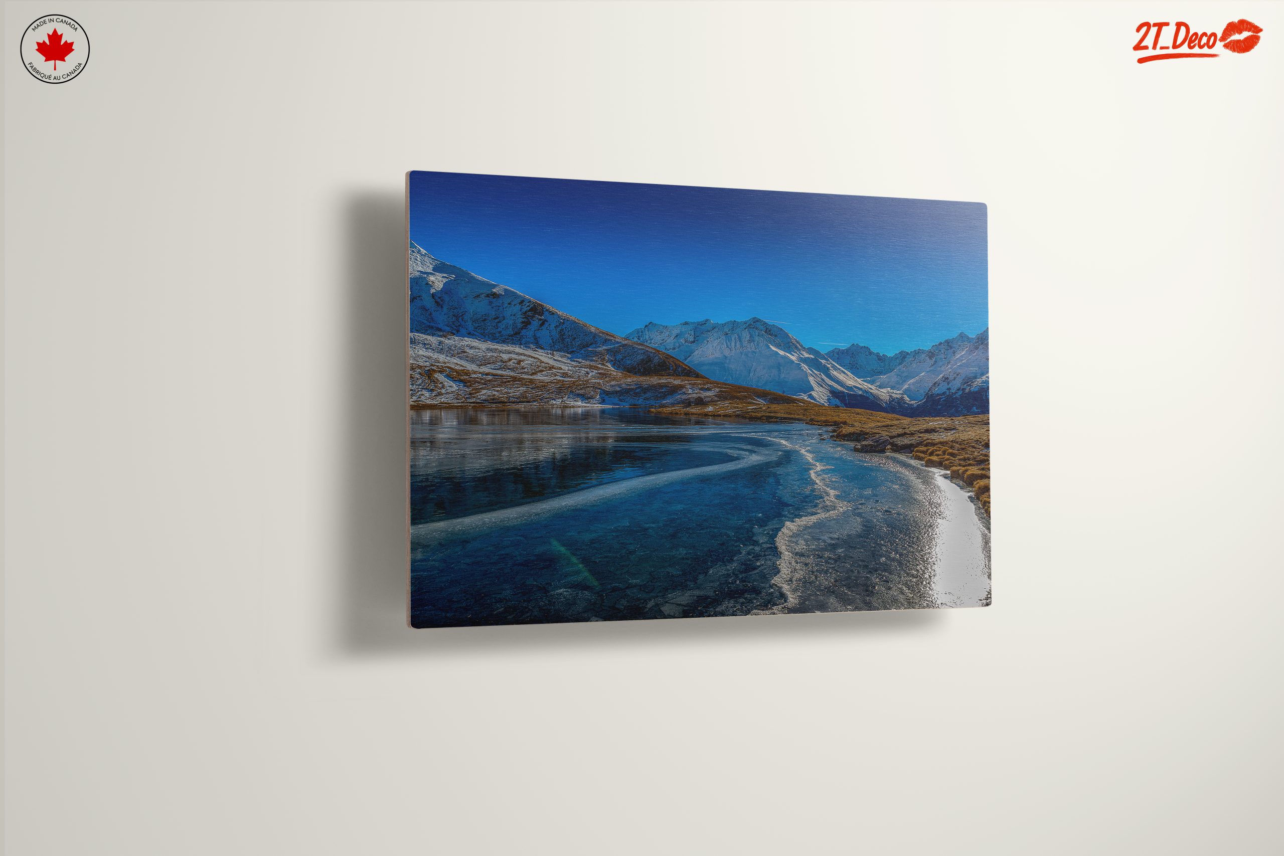 Serene Mountain Landscape Reflection - Image 13