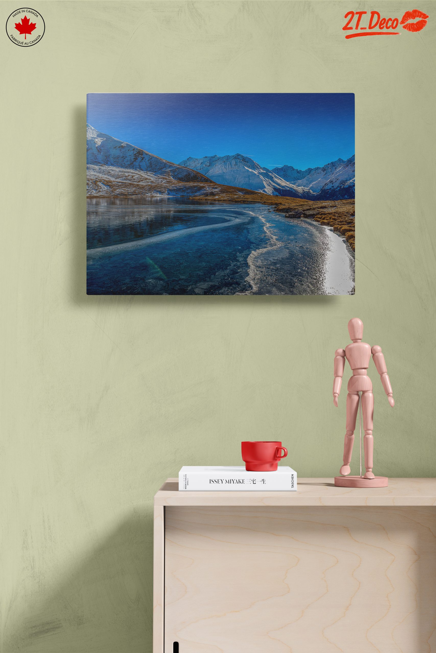 Serene Mountain Landscape Reflection - Image 14