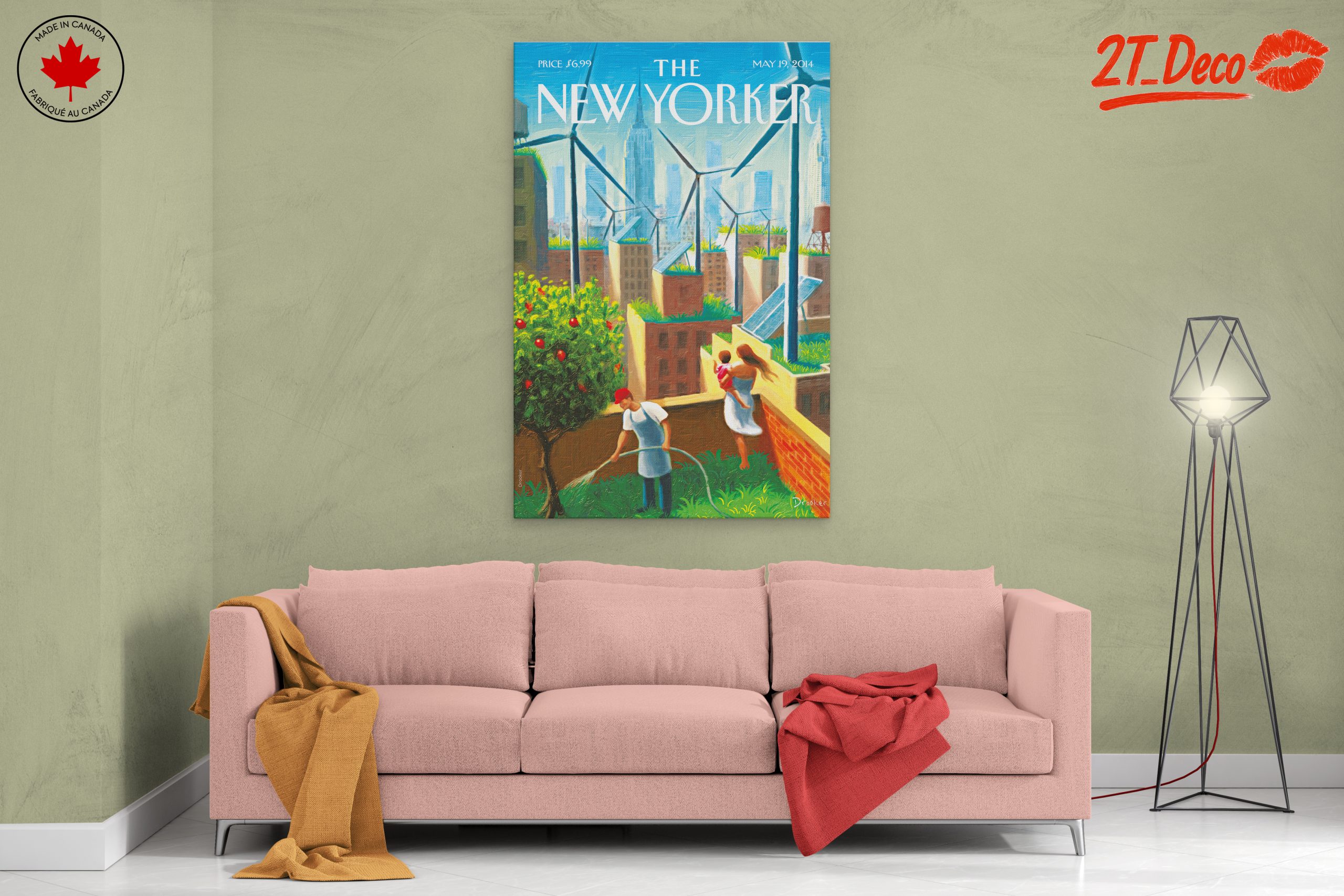 The New Yorker Magazine Cover Art 9 - Image 2