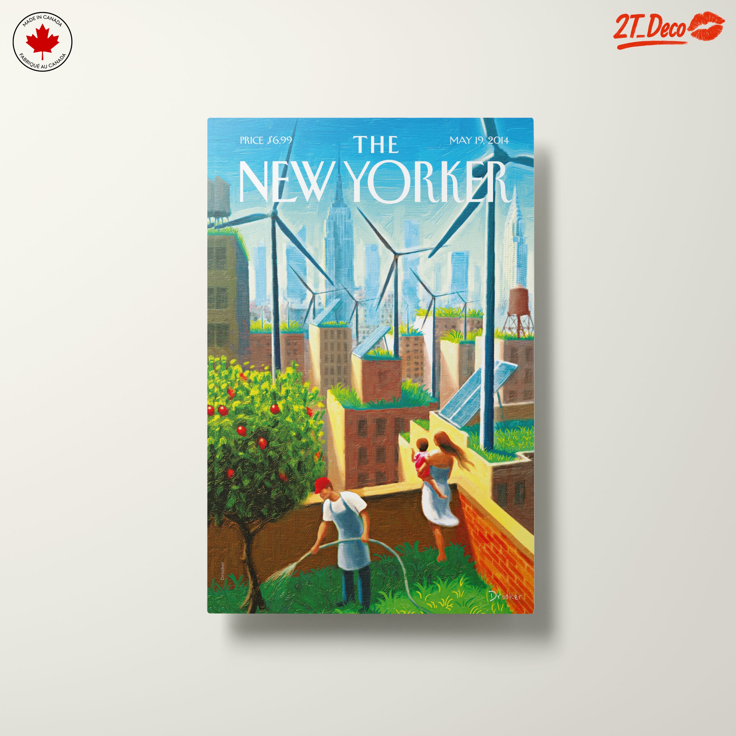 The New Yorker Magazine Cover Art 9 - Image 10