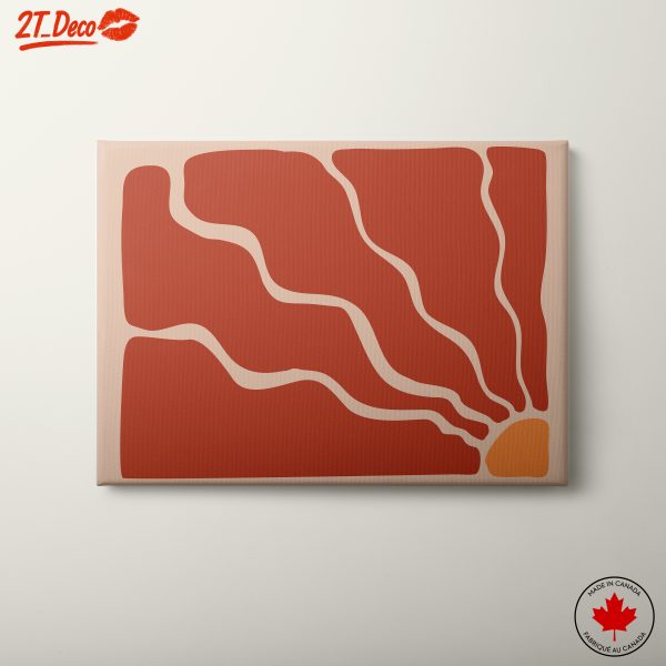 Abstract Organic Shapes Artwork