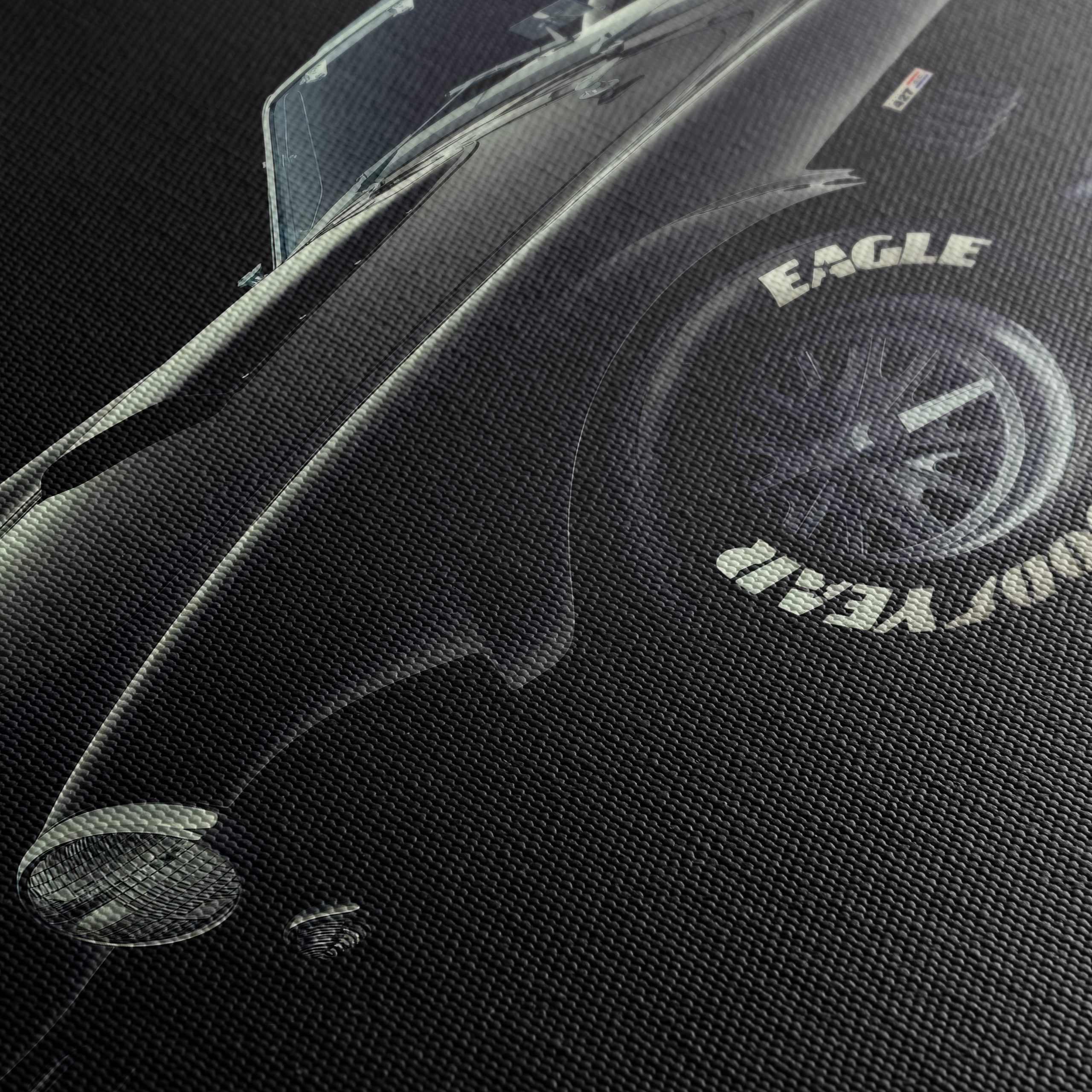 Classic Black Sports Car - Image 5