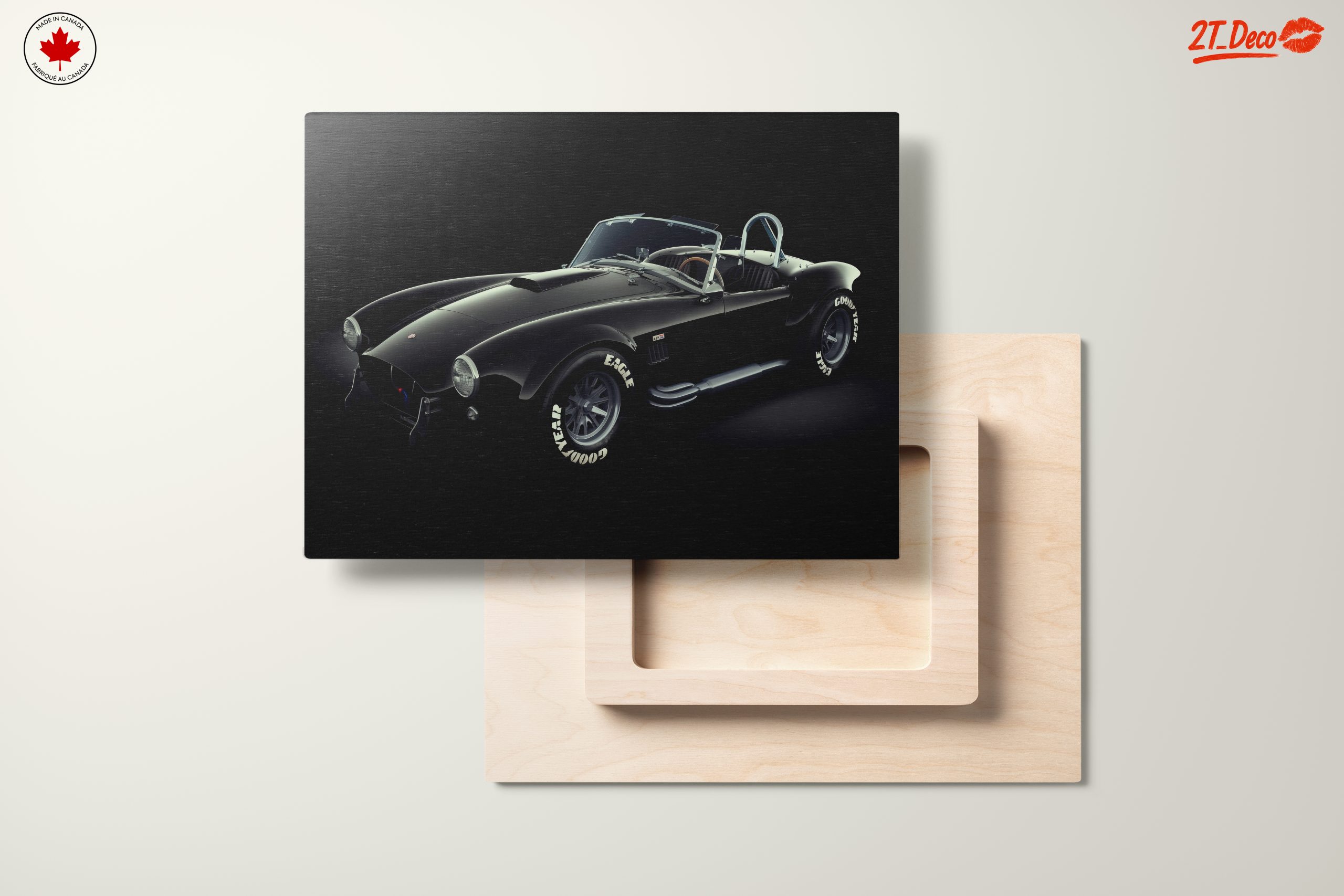 Classic Black Sports Car - Image 11