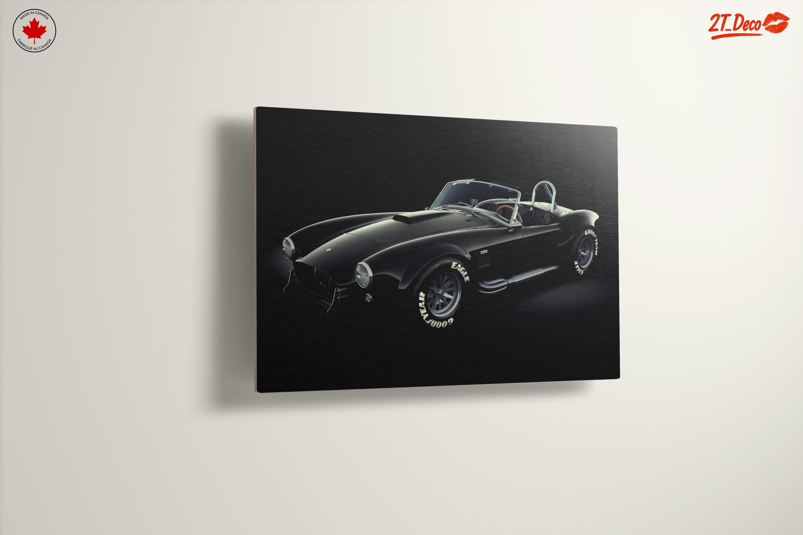Classic Black Sports Car - Image 13