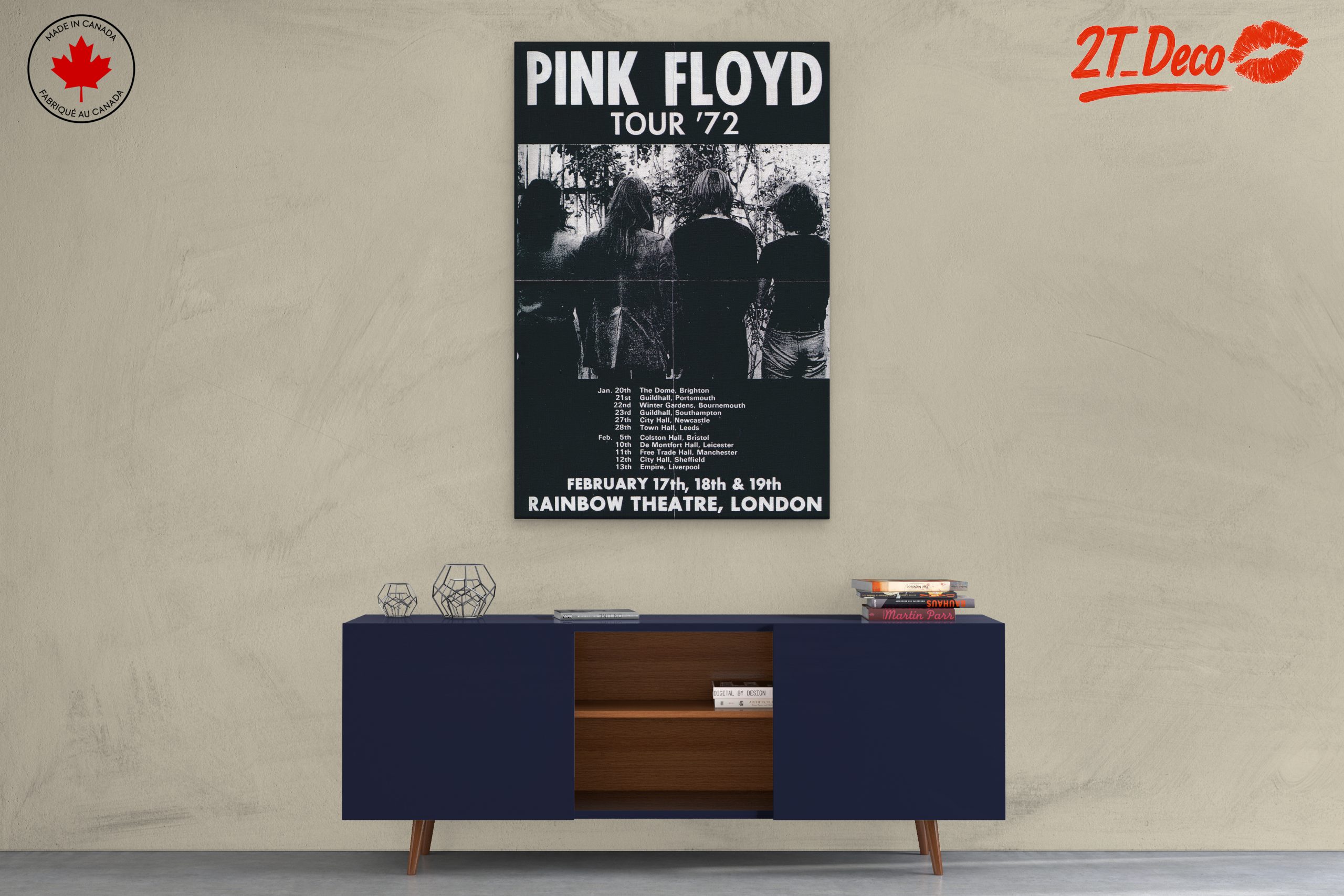 Pink Floyd 1972 Tour Promotional Art - Image 3