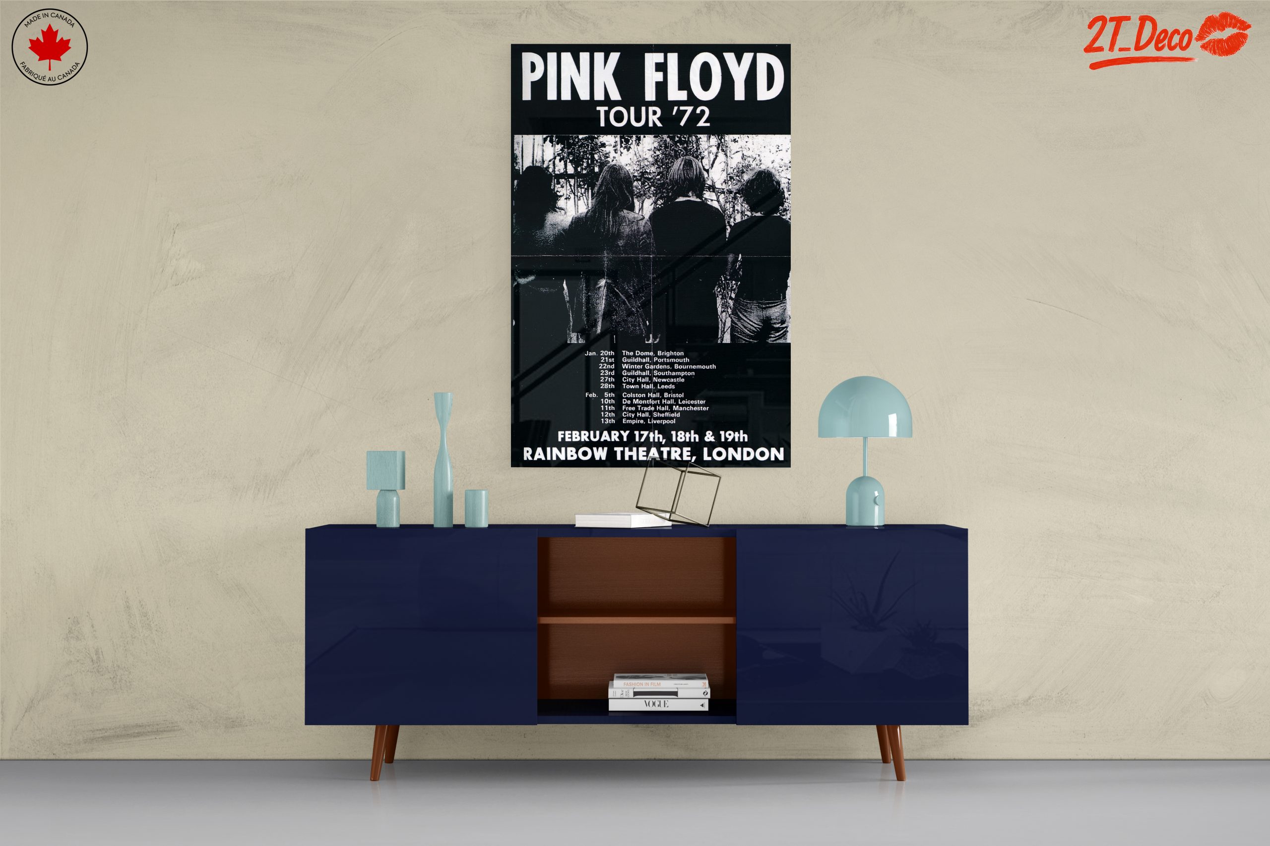 Pink Floyd 1972 Tour Promotional Art - Image 8