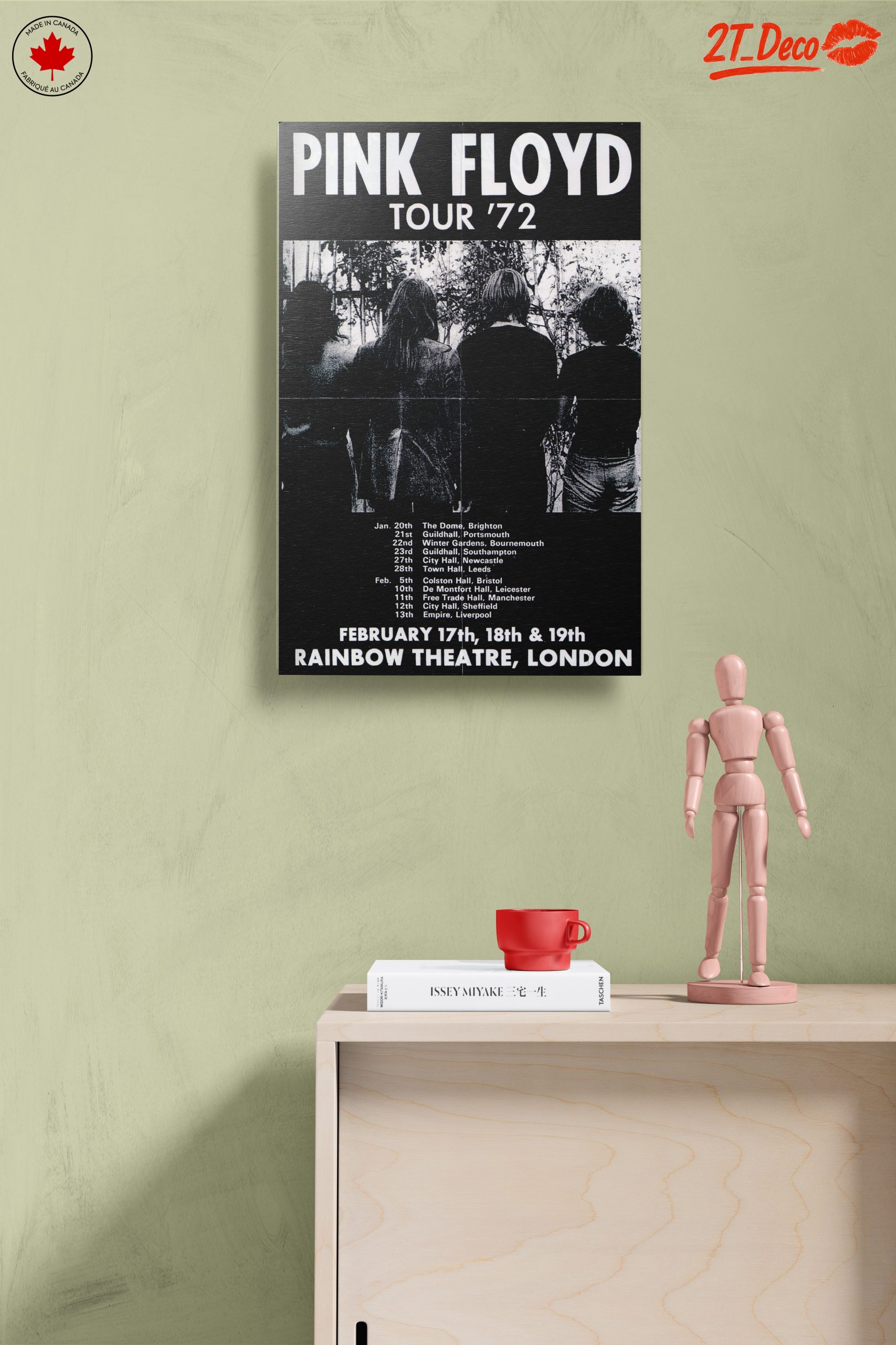 Pink Floyd 1972 Tour Promotional Art - Image 14