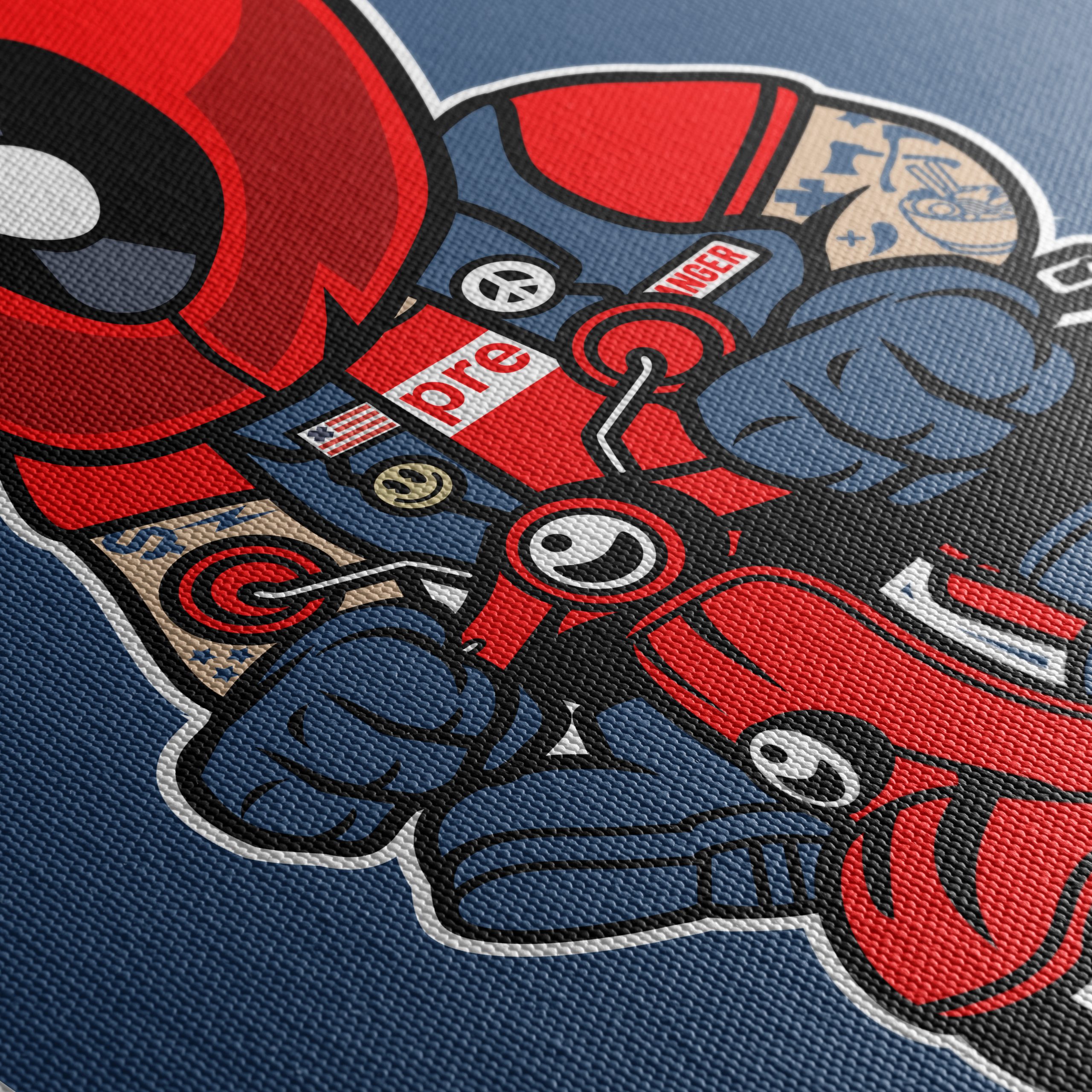 Cute Superhero Character on Scooter - Image 5