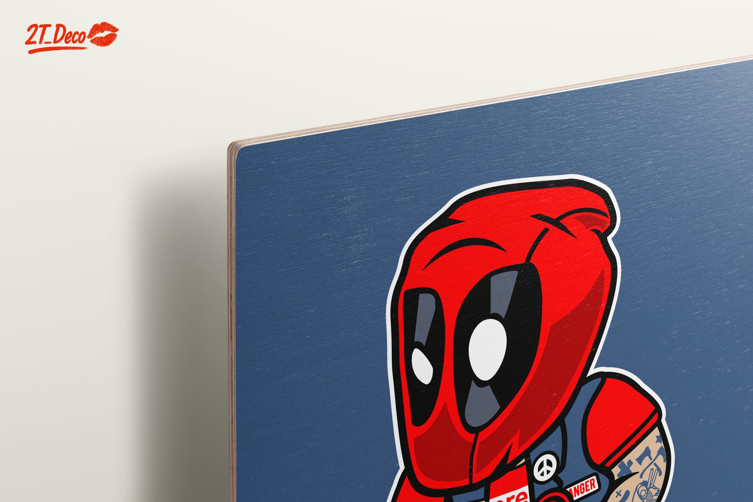 Cute Superhero Character on Scooter - Image 15