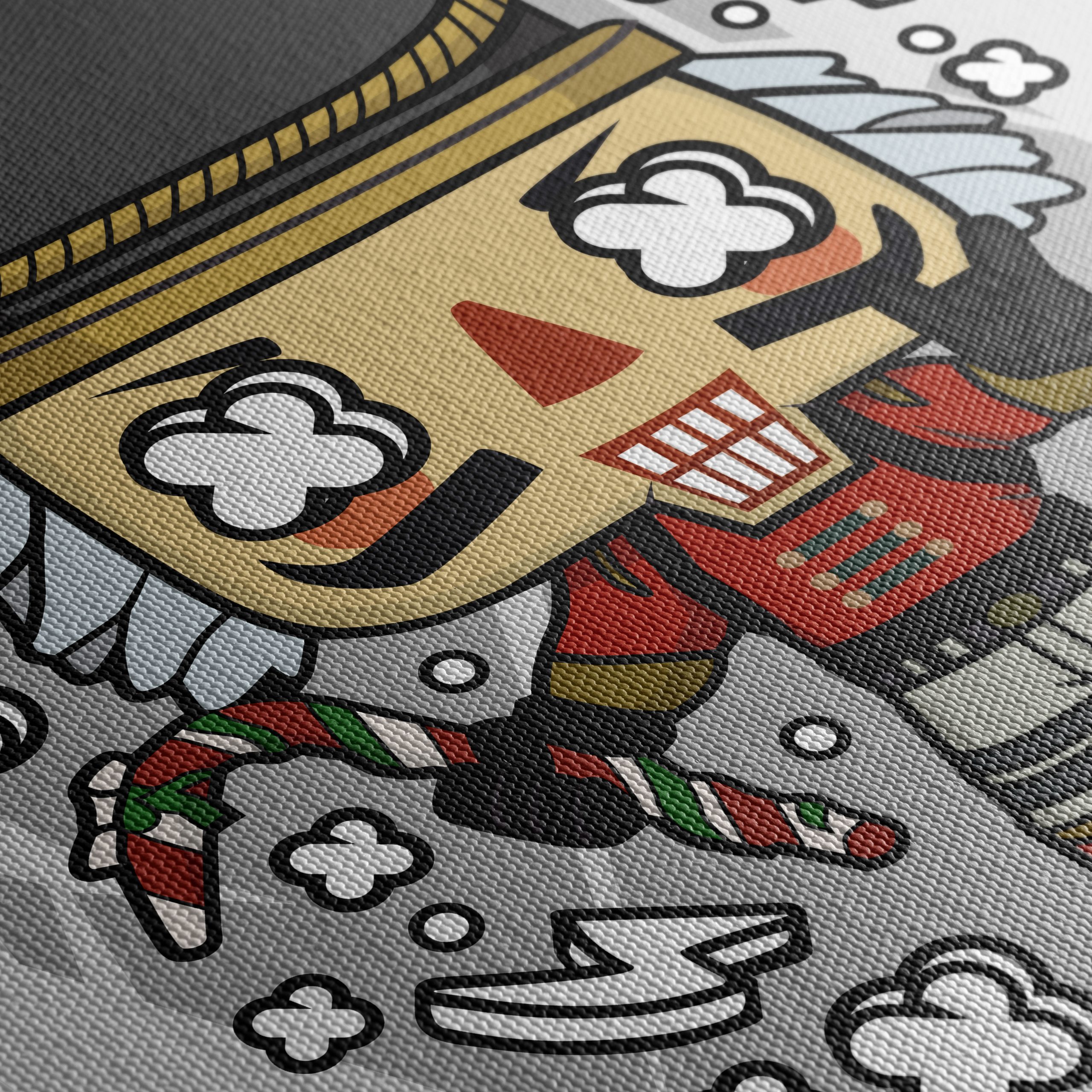 Stylized Character Art with Candy Cane - Image 5