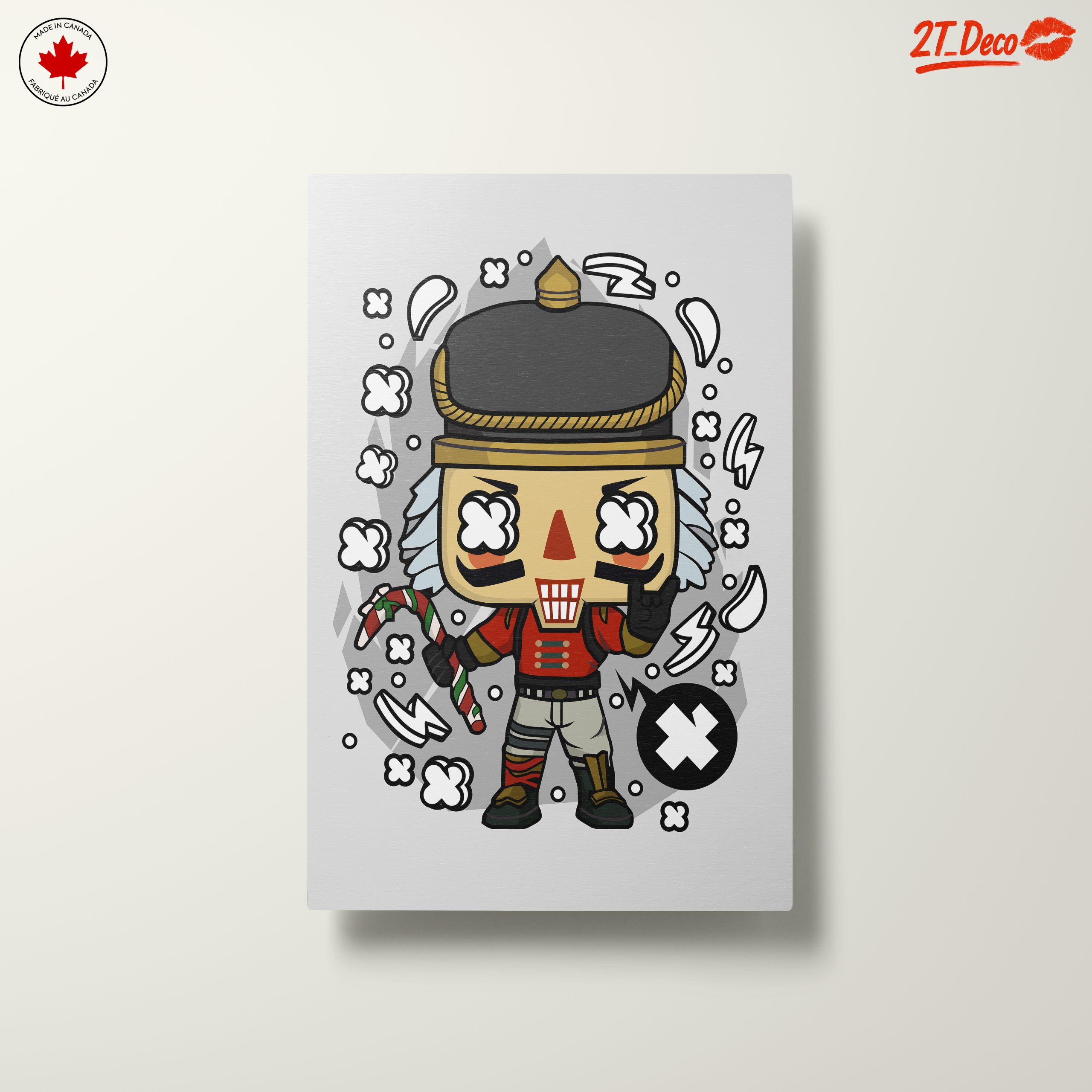 Stylized Character Art with Candy Cane - Image 10