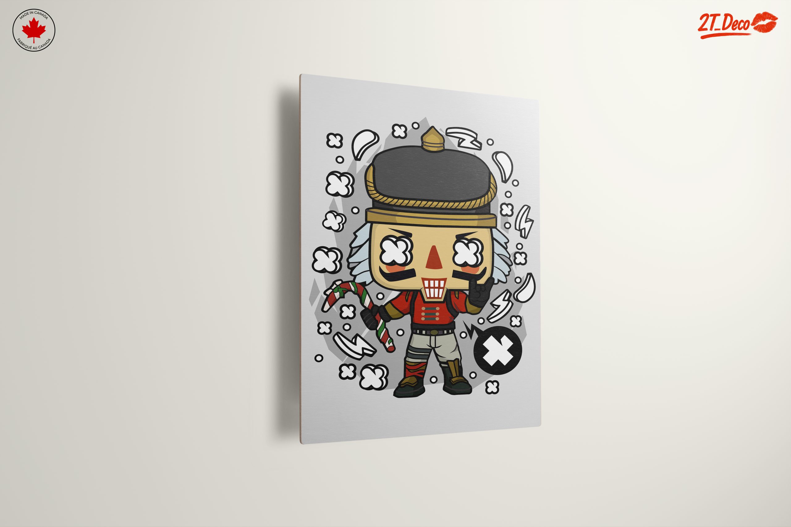 Stylized Character Art with Candy Cane - Image 13