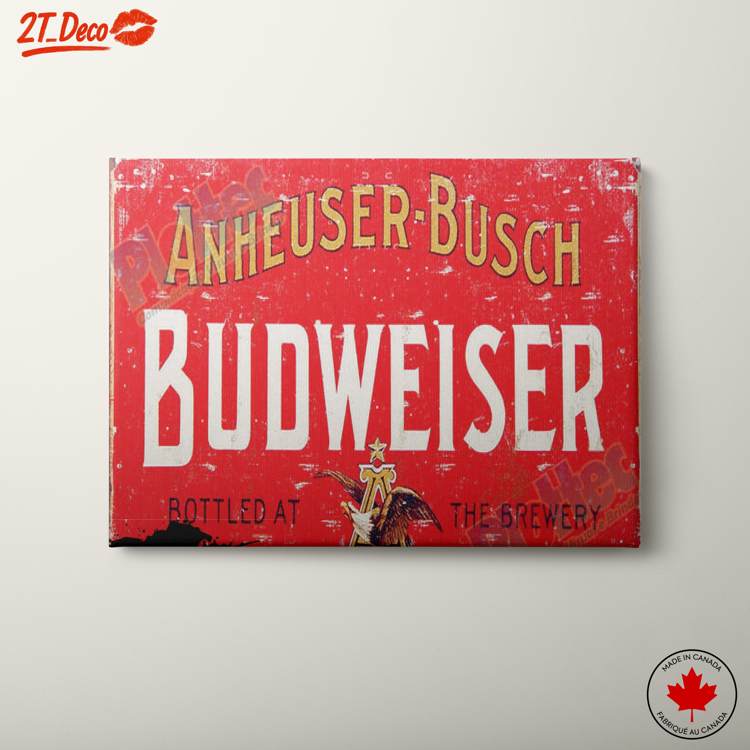 Budweiser Vintage Advertising Artwork