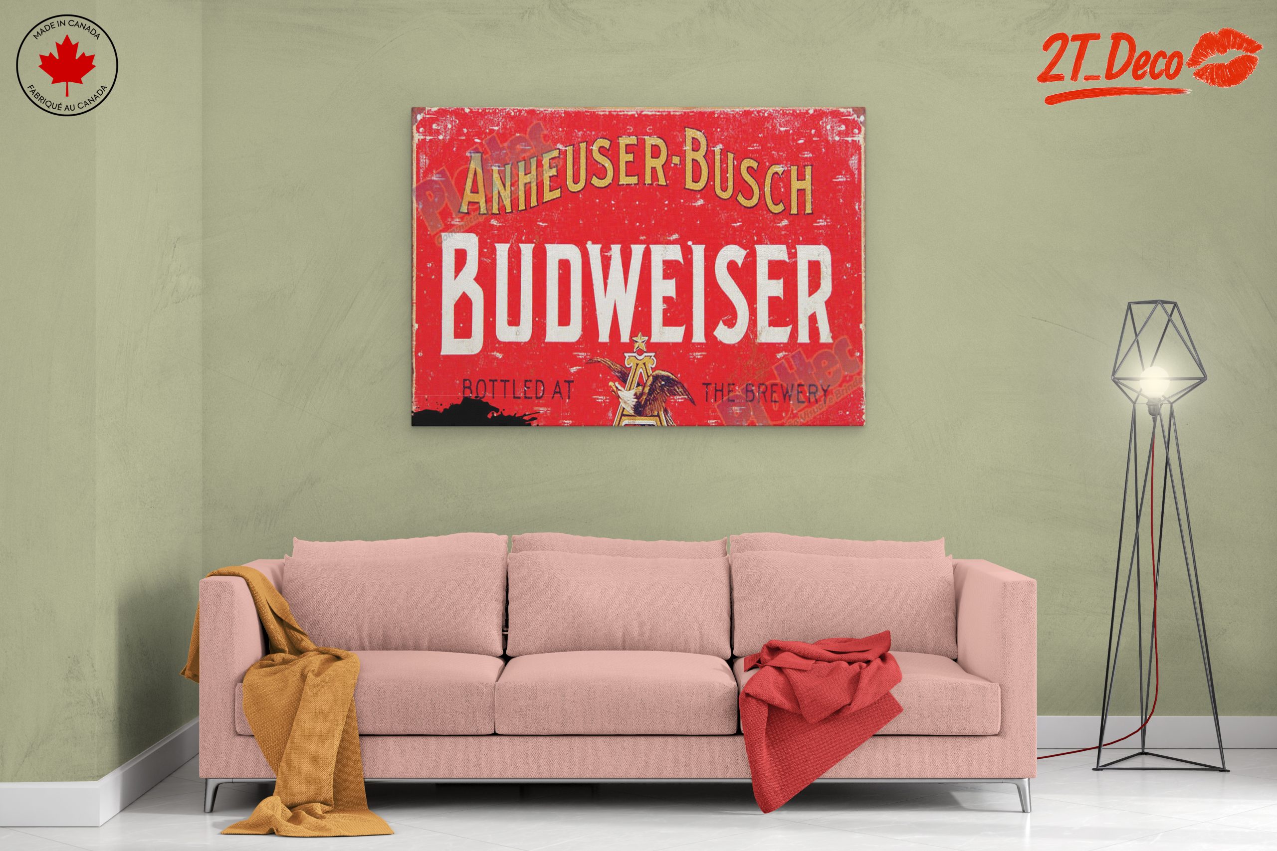 Budweiser Vintage Advertising Artwork - Image 2