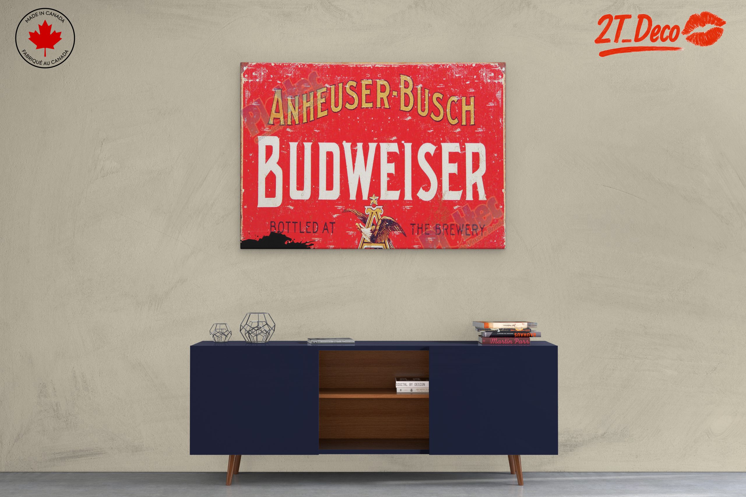 Budweiser Vintage Advertising Artwork - Image 3