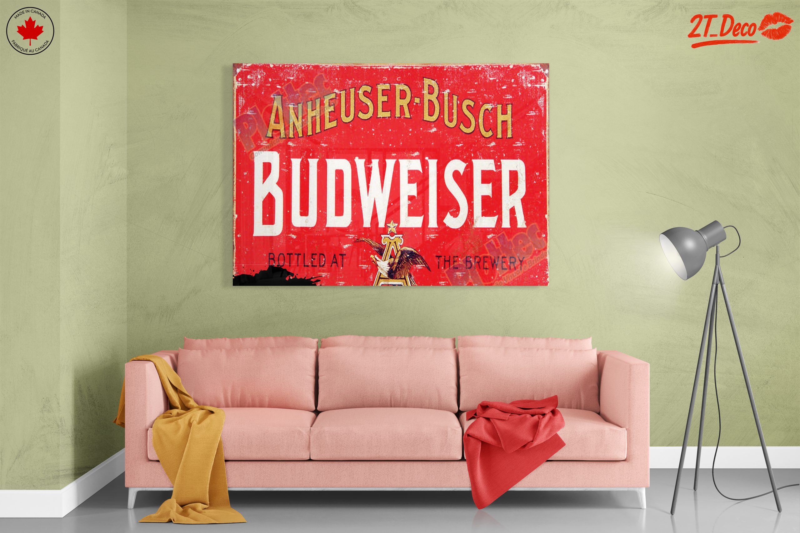 Budweiser Vintage Advertising Artwork - Image 7
