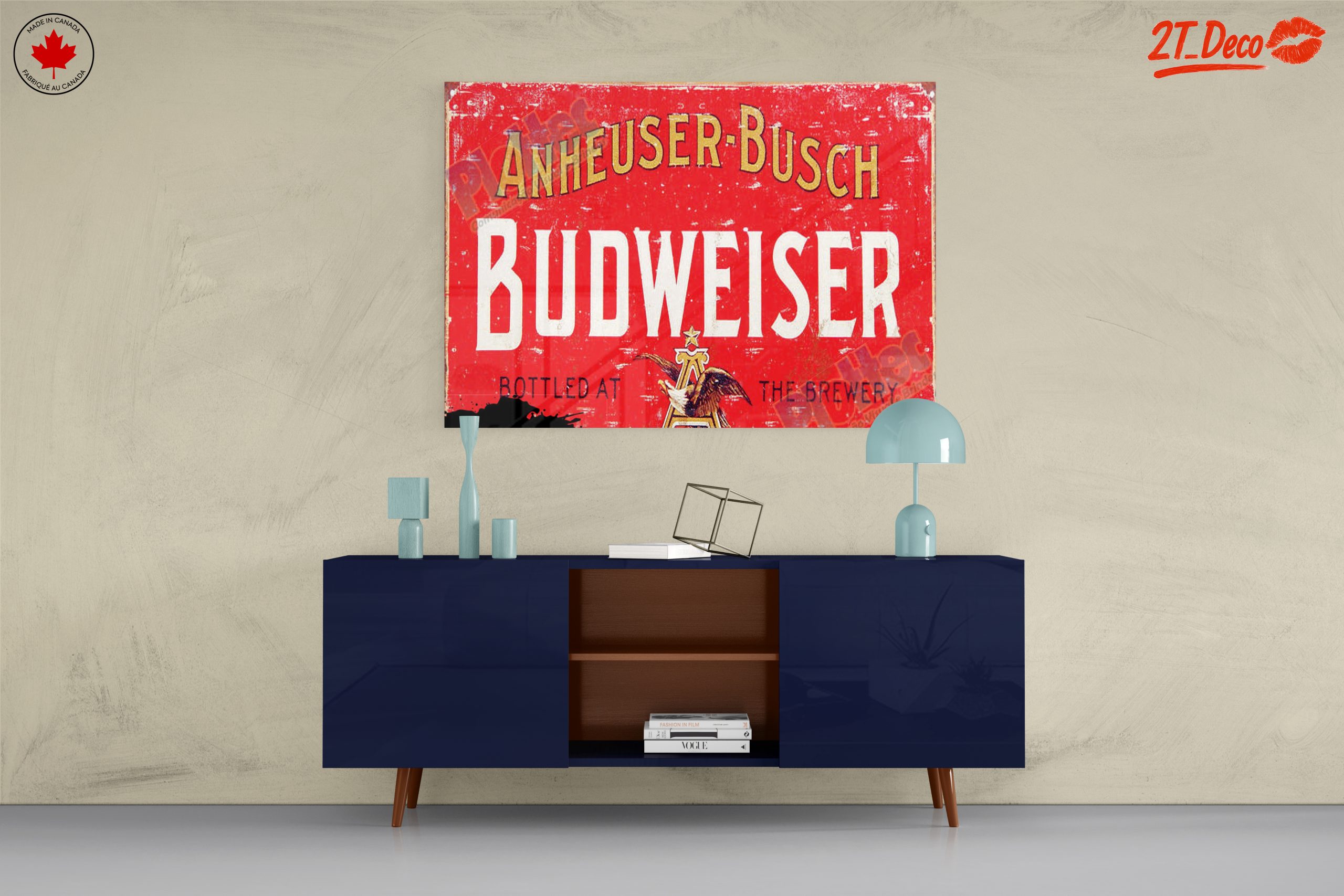 Budweiser Vintage Advertising Artwork - Image 8