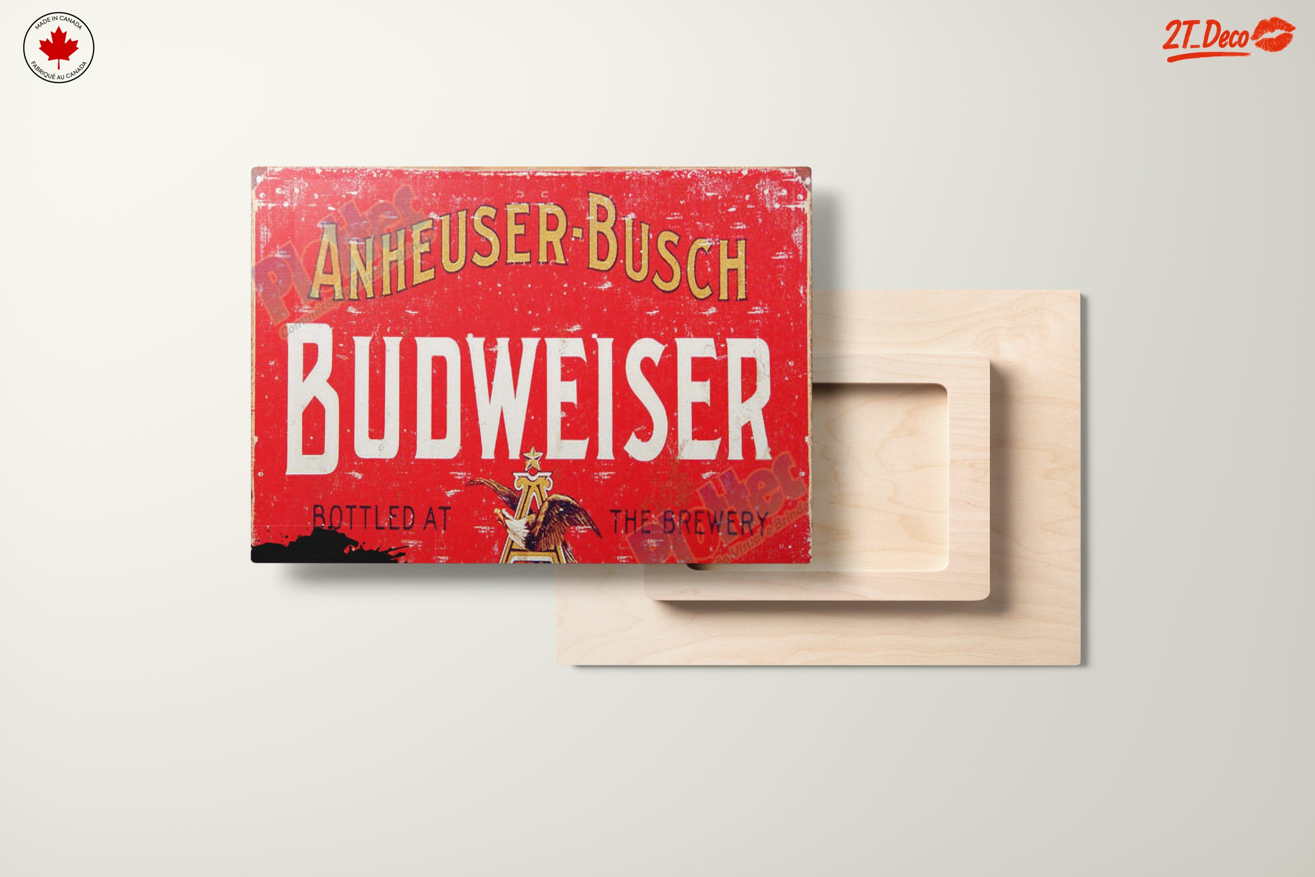 Budweiser Vintage Advertising Artwork - Image 11