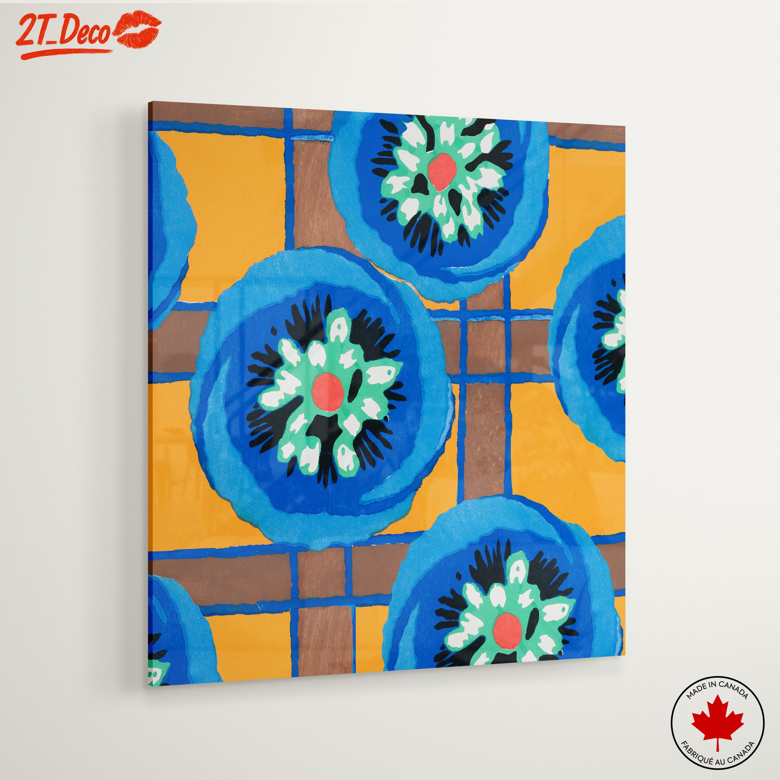 Vibrant Botanical Floral Artwork 4 - Image 6