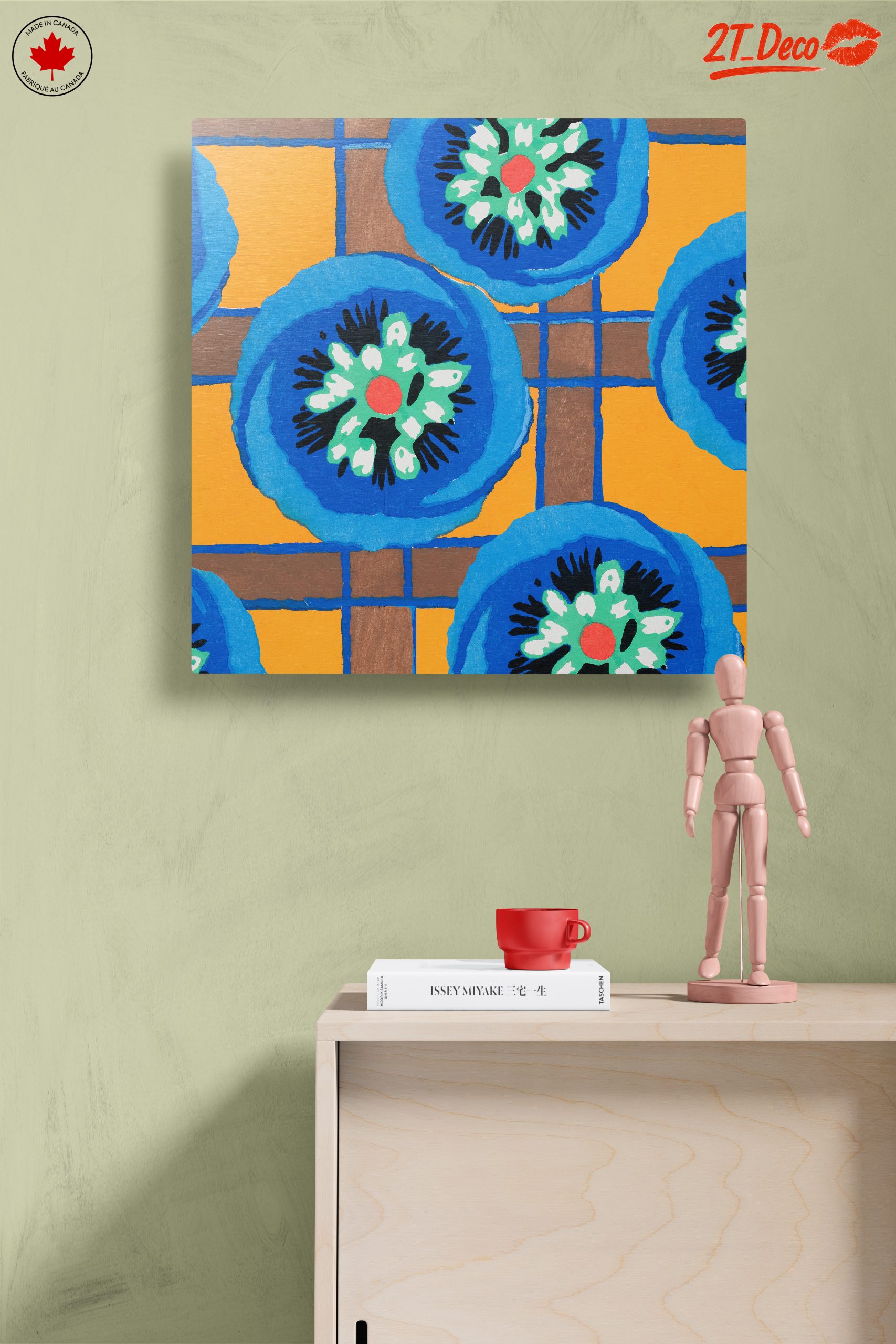 Vibrant Botanical Floral Artwork 4 - Image 14