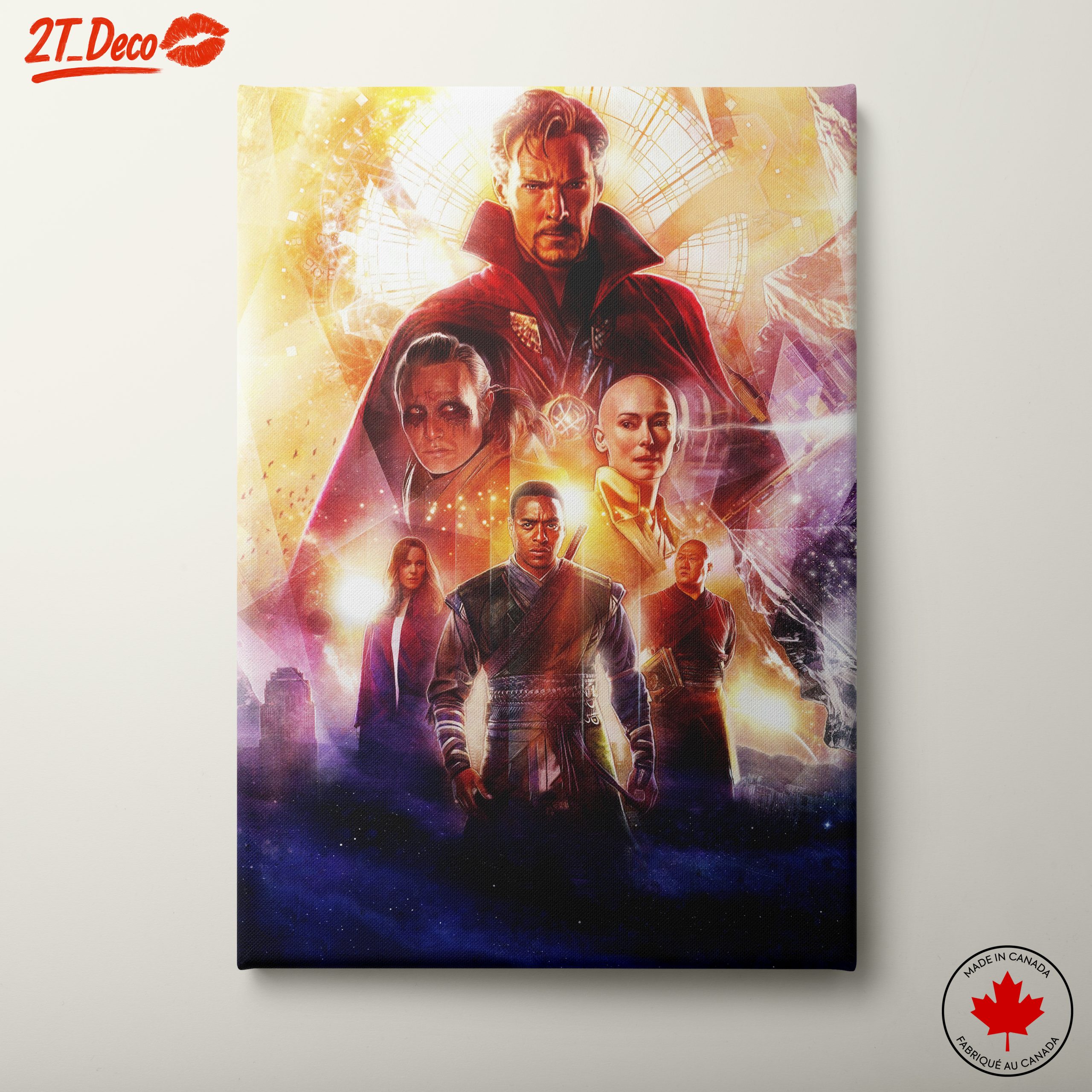 Marvel Doctor Strange Art Featuring Mystic Characters