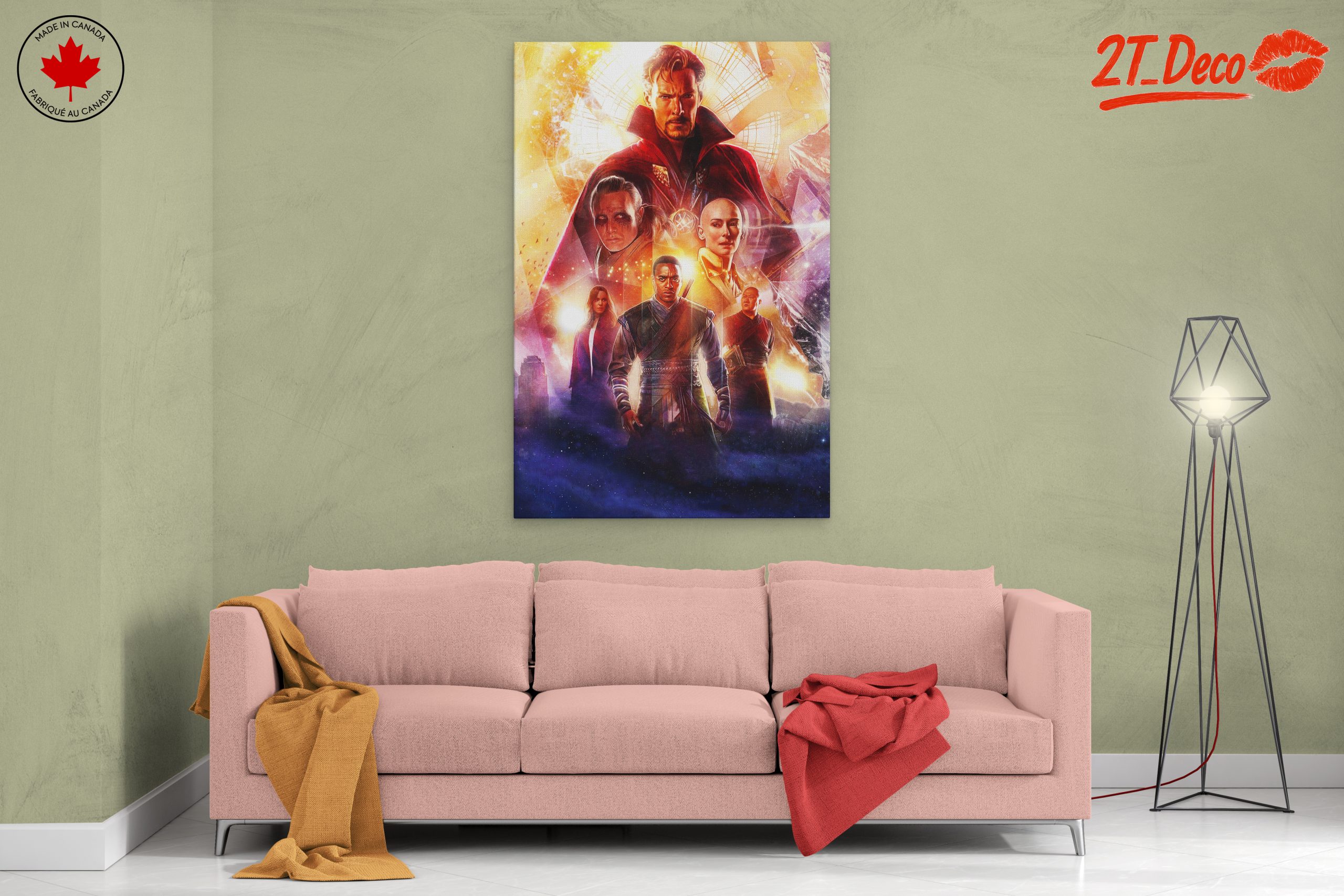 Marvel Doctor Strange Art Featuring Mystic Characters - Image 2