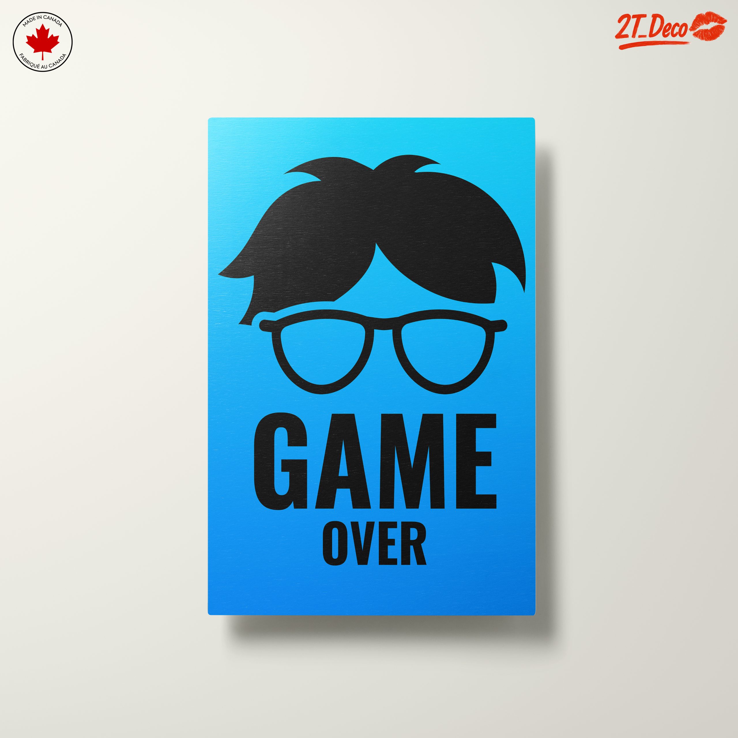 Playful Game Over Wall Art - Image 10