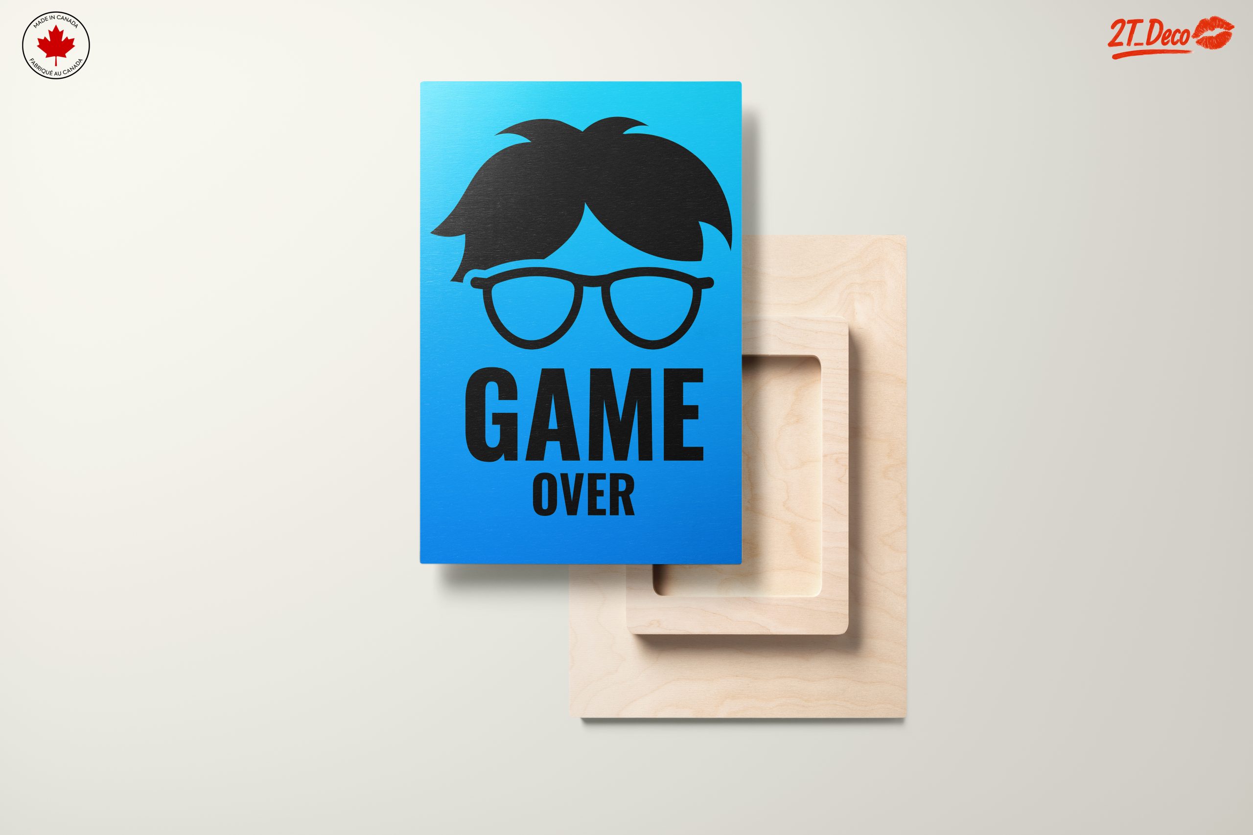Playful Game Over Wall Art - Image 11